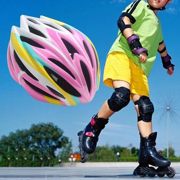 CoolBlauza Kinderfahrradhelm Kinderhelme, Fahrradhelme, professionelle Schutzausrüstung (1-tlg., Verstellbarer Helm), Geeignet für Kopfumfang 48-57cm