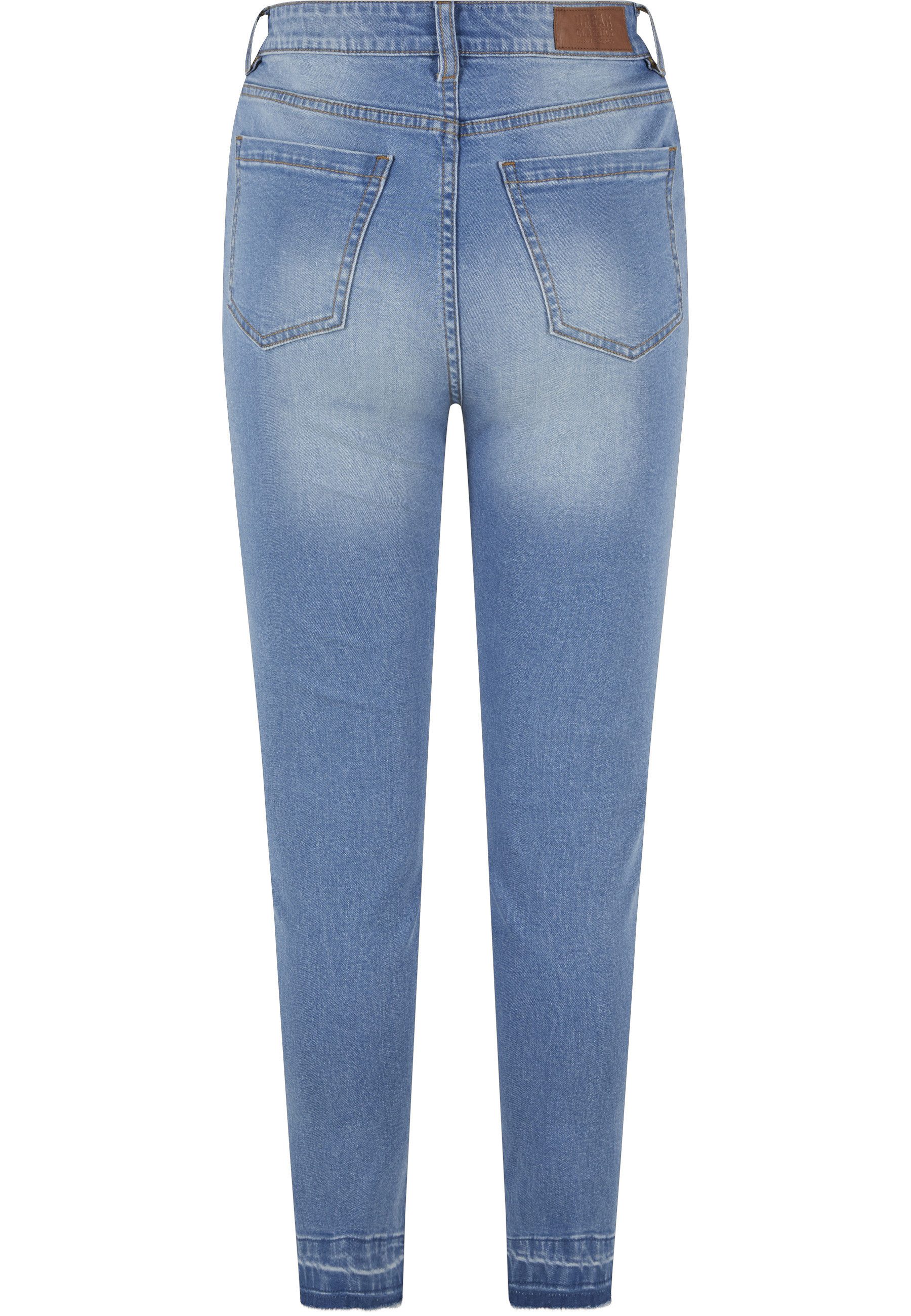 URBAN CLASSICS Bequeme Jeans Urban Classics Damen Skinny Fit Jeans