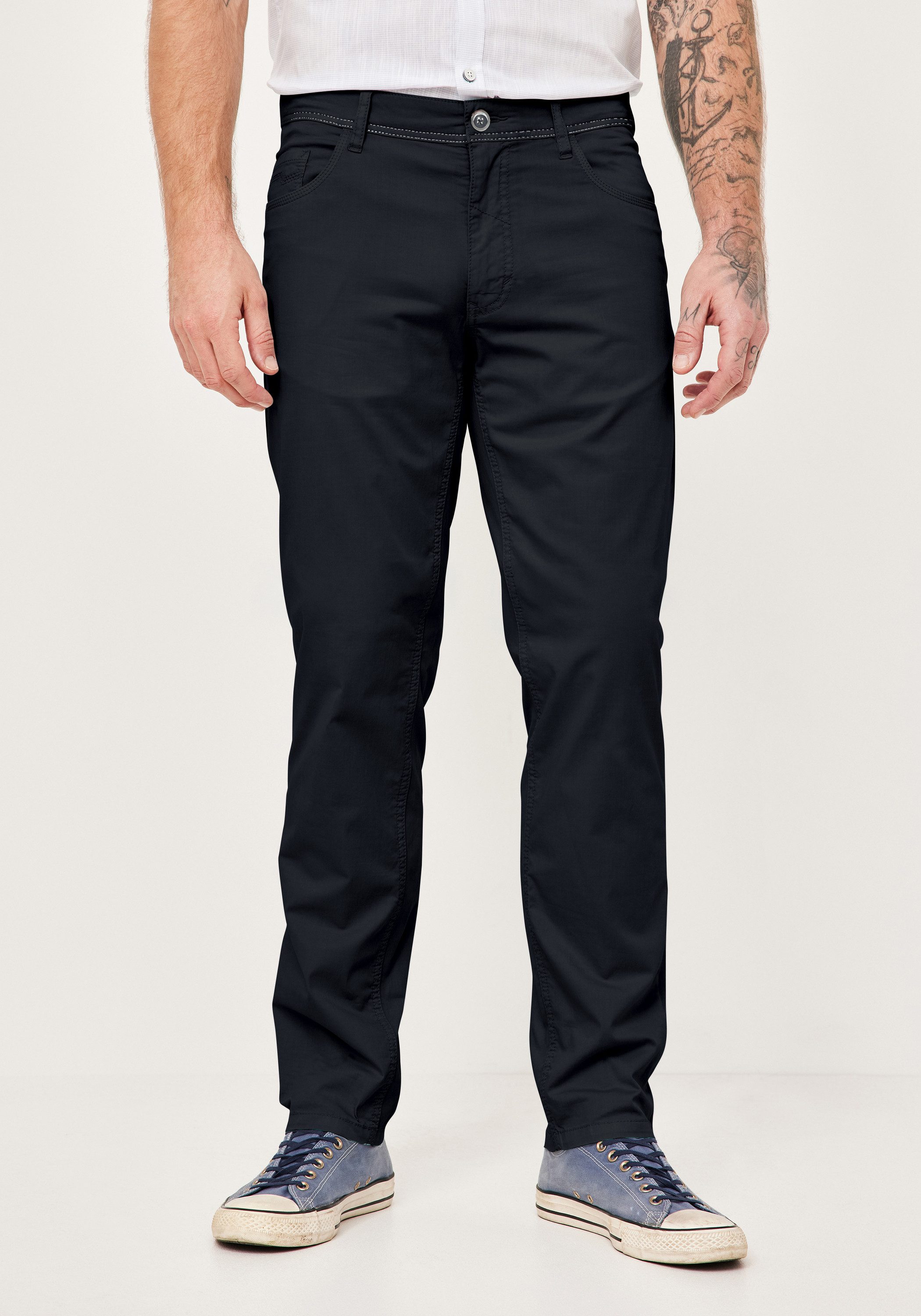 Redpoint Stoffhose MILTON Regular 5-Pocket Sommerhose mit Stretch