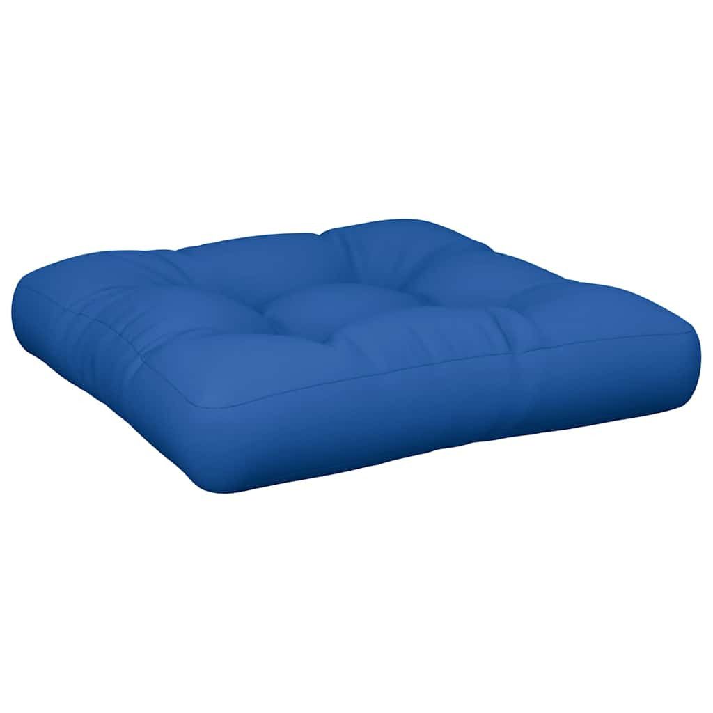vidaXL Sitzauflage Palettenkissen Blau 58x58x10 cm günstig online kaufen
