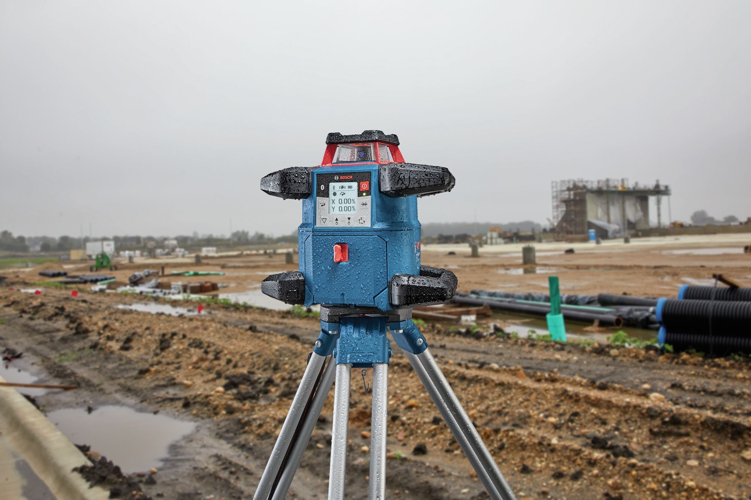 BOSCH Punkt- und Linienlaser GRL 600 CHV, Rotationslaser - in L-BOXX 374