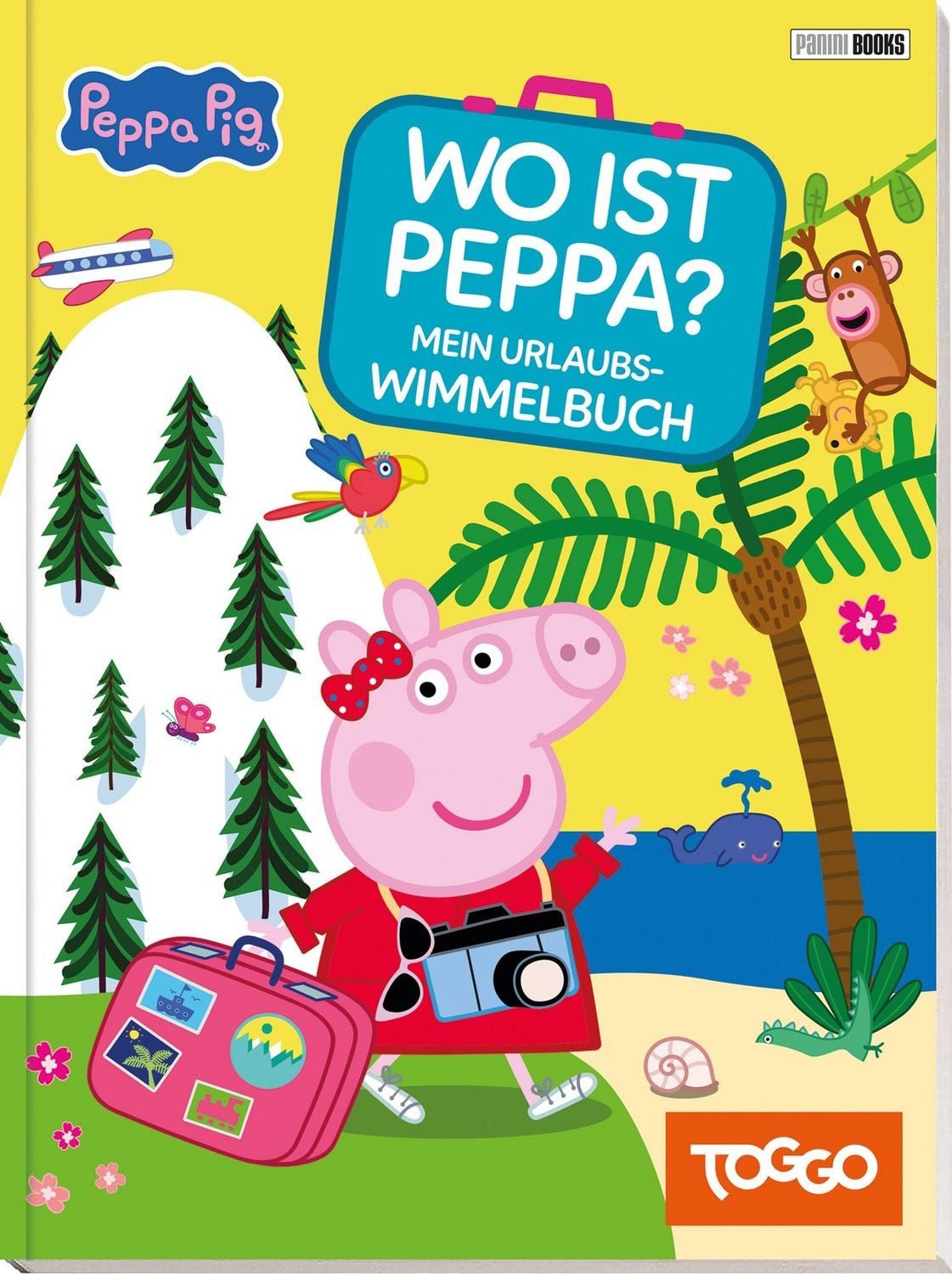 Peppa Pig: Wo ist Peppa? Mein Urlaubs-Wimmelbuch / Panini