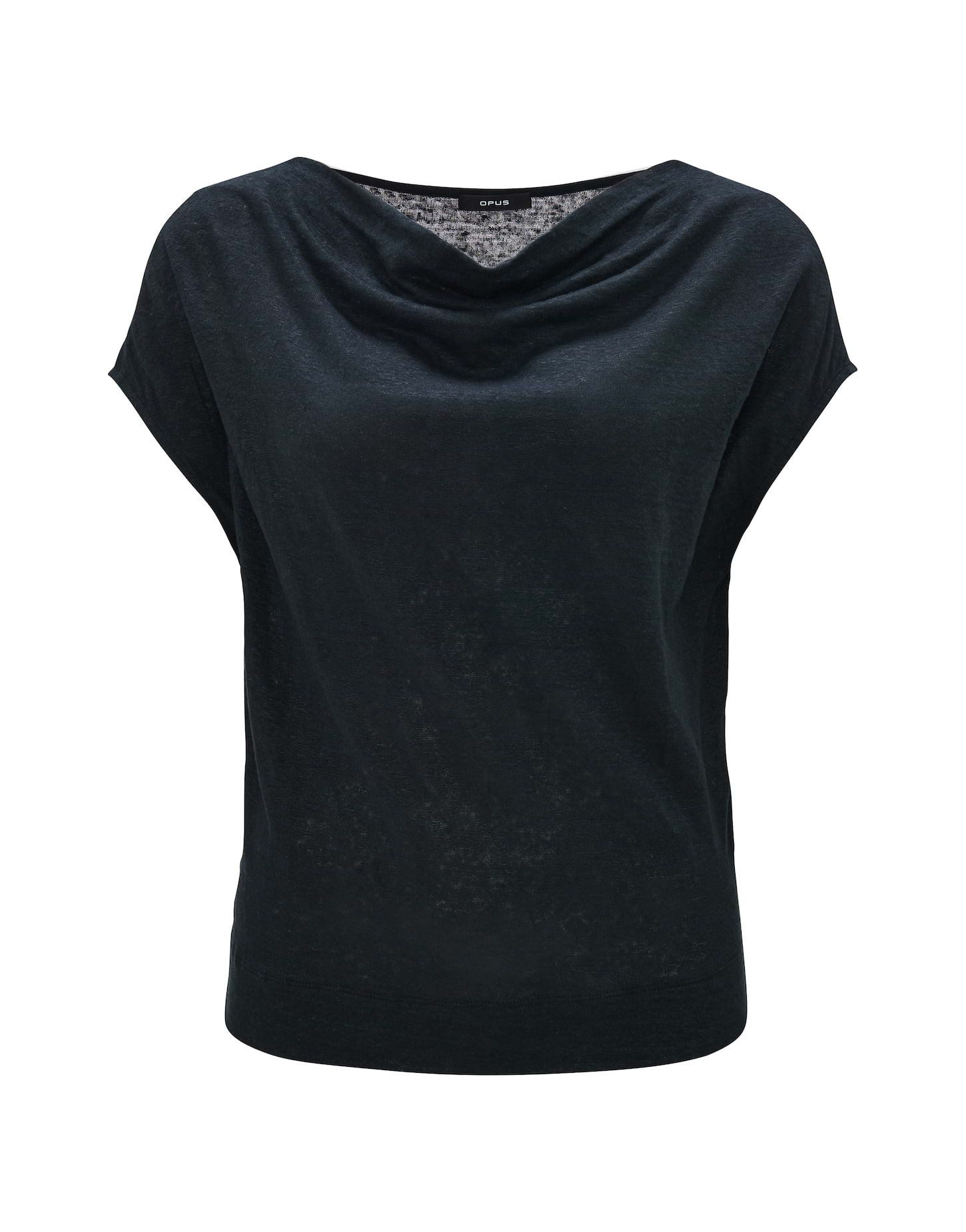 Kurzarmshirt Shirt SUBWINA Regular aus natürlichen Leinen