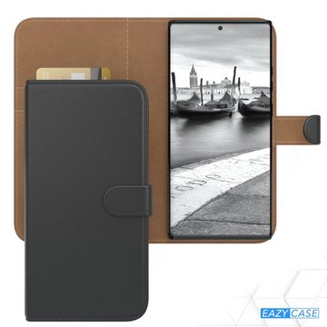 EAZY CASE Handyhülle Uni Bookstyle für Galaxy Note 20 Ultra / 5G 6,9 Zoll, Schutzhülle mit Standfunktion Kartenfach Handytasche aufklappbar Etui