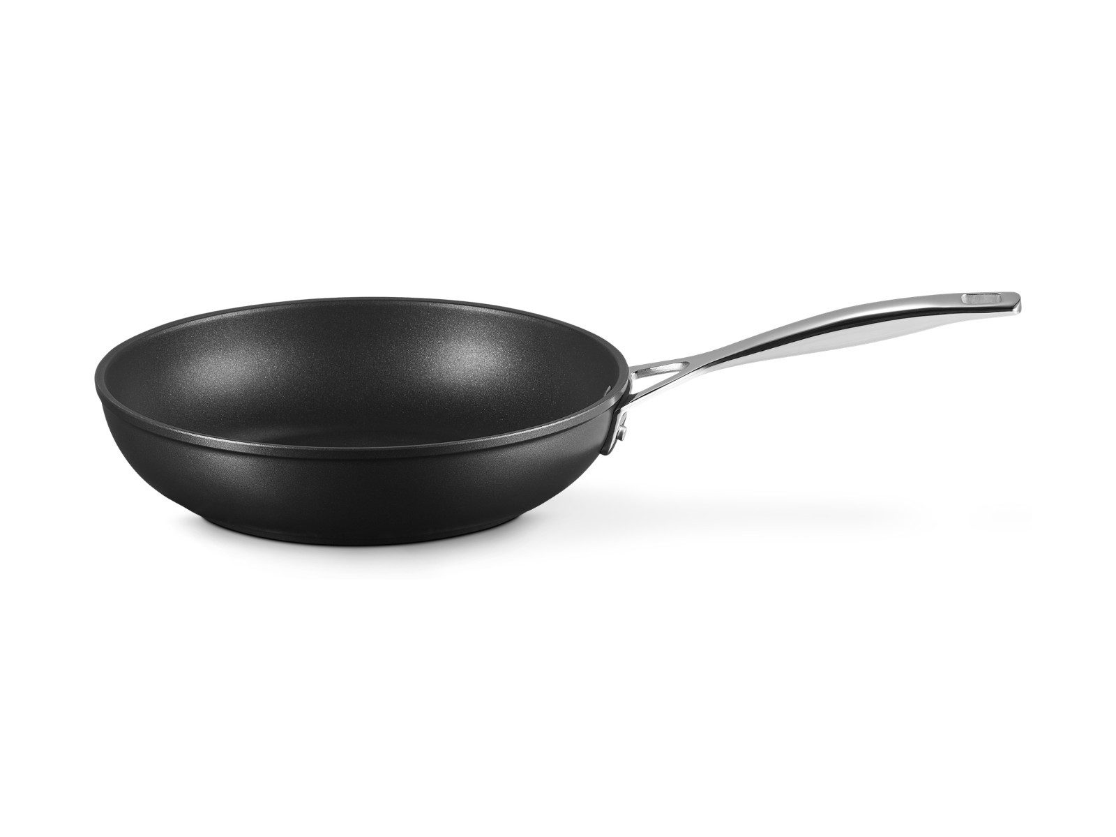 LE CREUSET Servierpfanne Aluminium-Antihaft Pfanne rund hoch 24cm