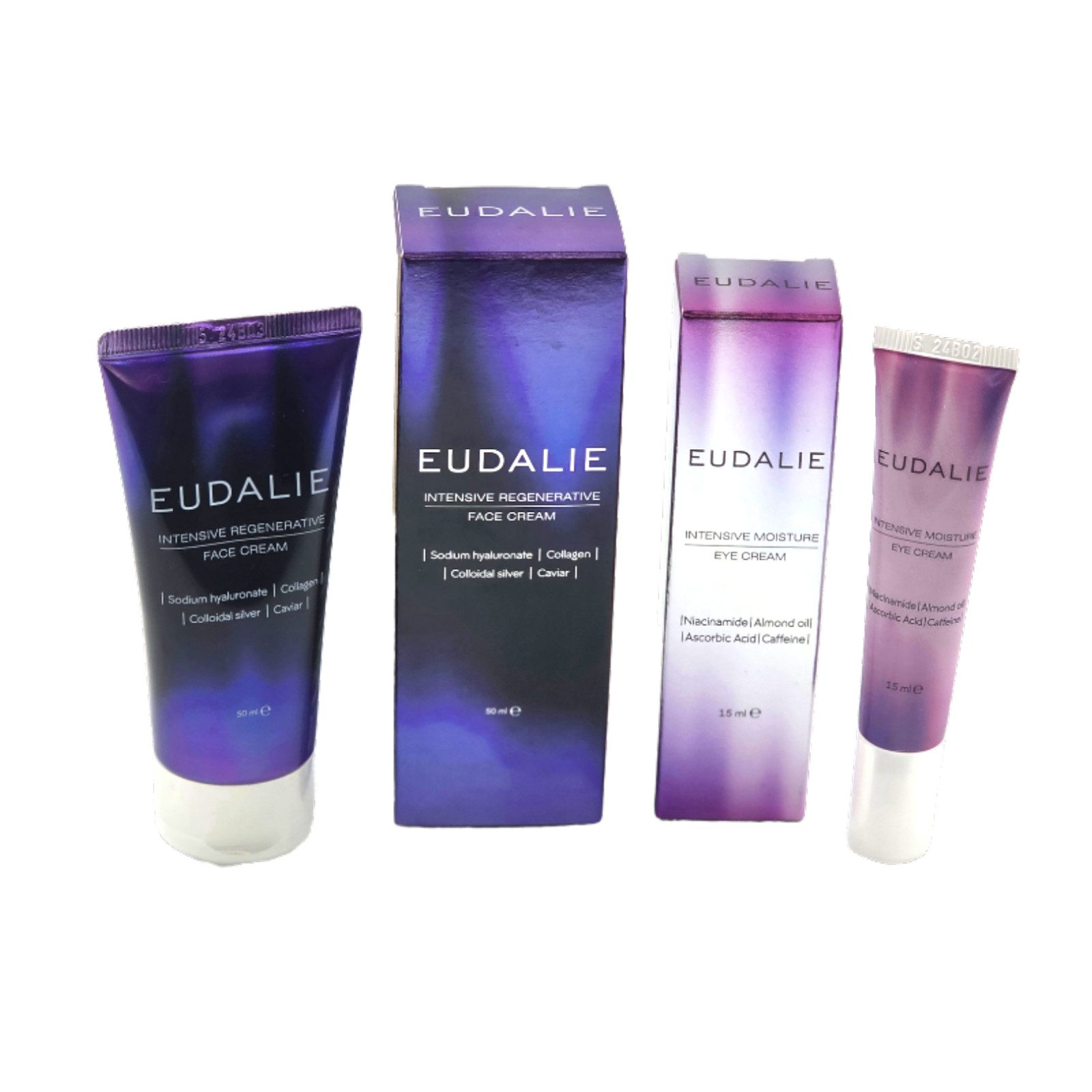 Eudalie Anti-Aging-Creme EUDALIE Regenerative Face Cream & Feuchtigkeit Augen Cream