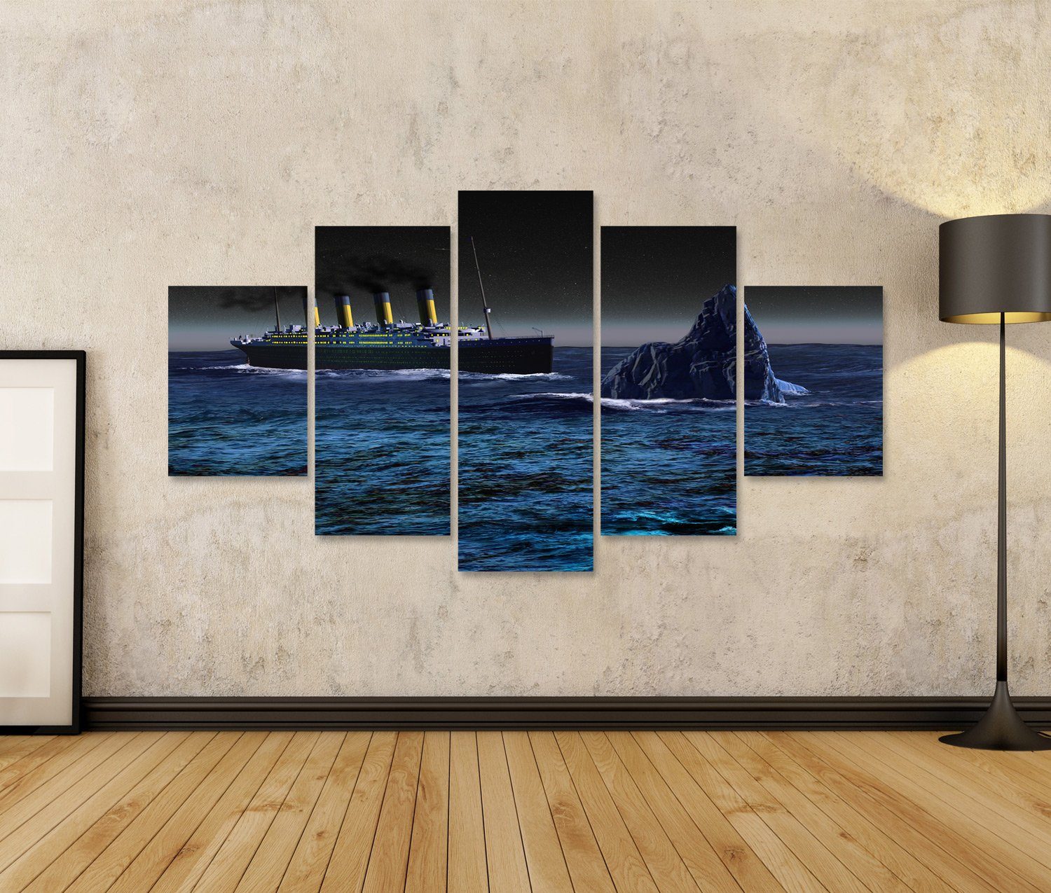 islandburner Leinwandbild Bild auf Leinwand Titanic günstig online kaufen