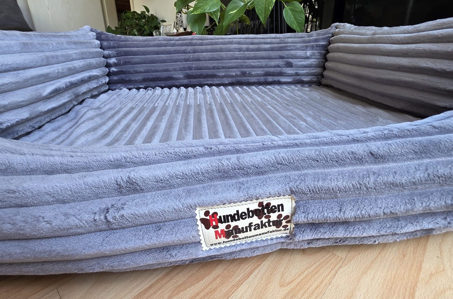 Hundebettenmanufaktur Hundekorb Orthopädisches Hundesofa Hundebett Cord Ortopedico Viscoschaummatratze