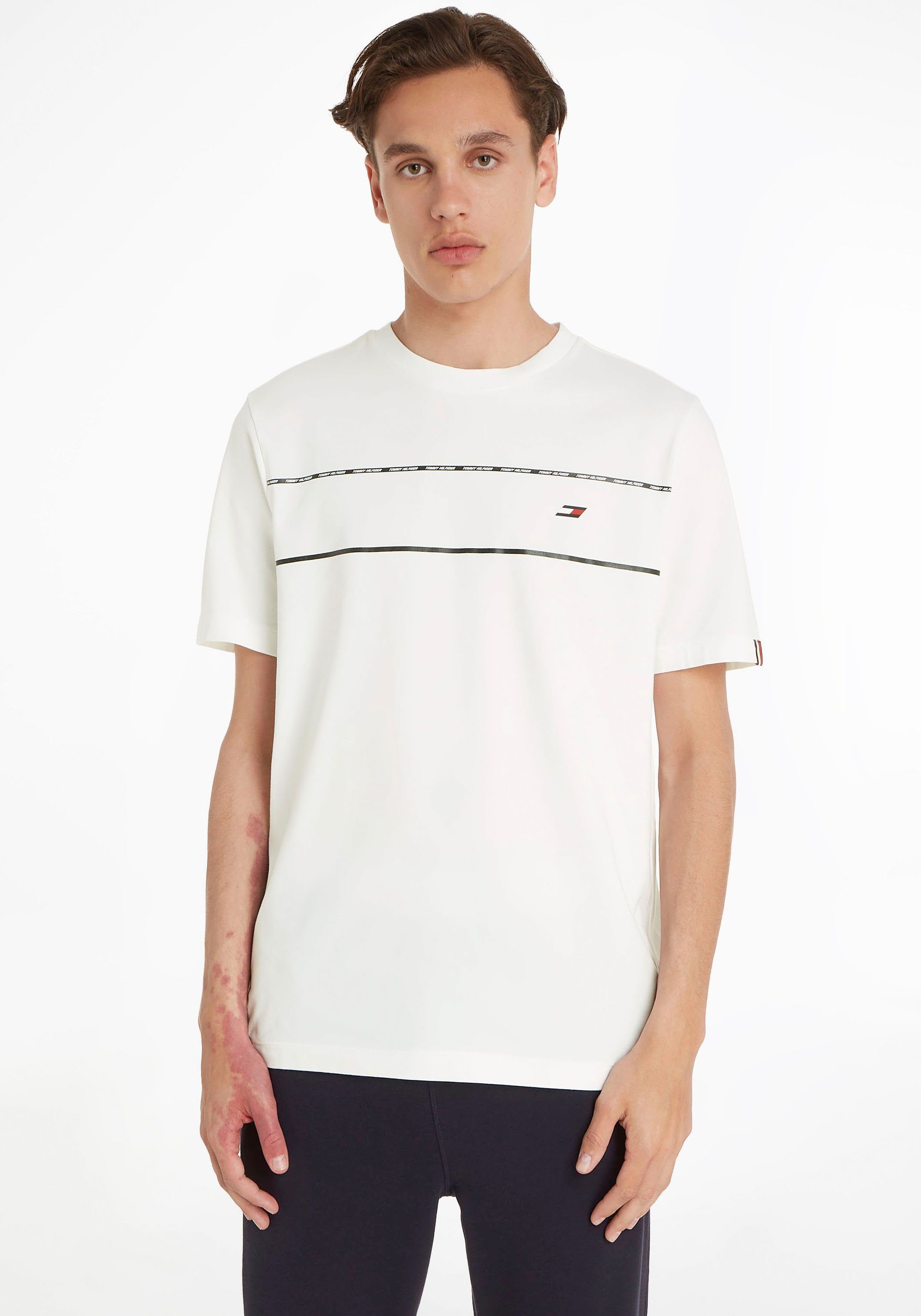 Tommy Hilfiger Sport Trainingsshirt weiß