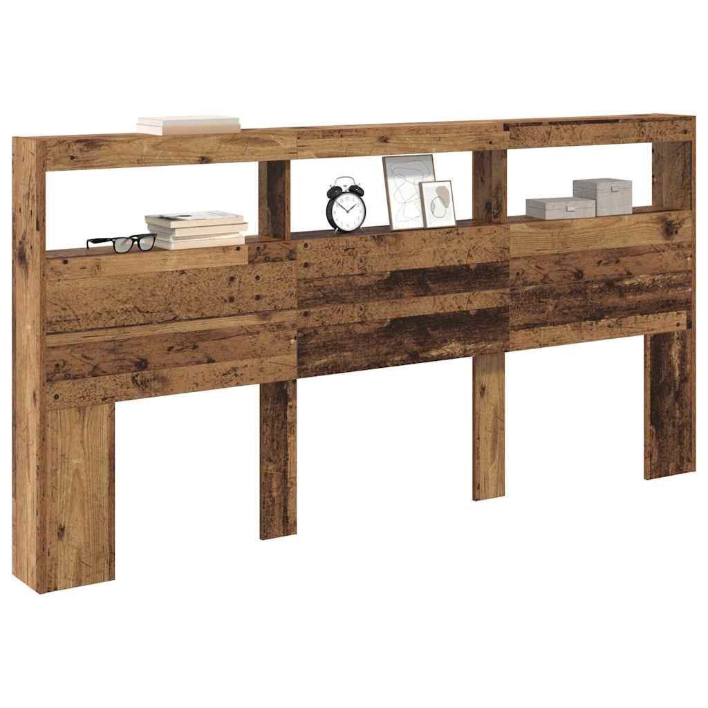 vidaXL Bett Kopfteil Altholz Holzwerkstoff (1-tlg)