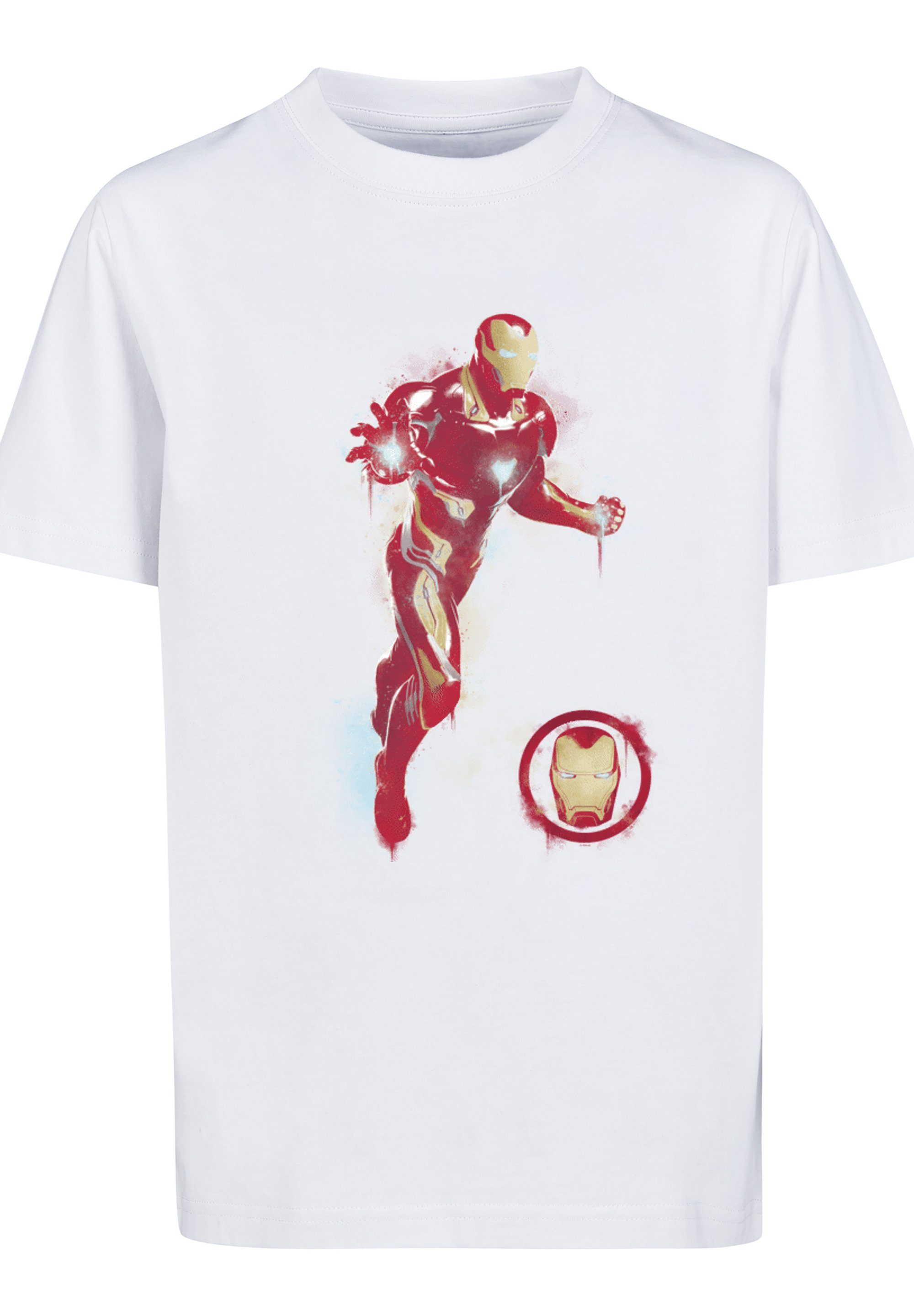 Avengers Marvel Iron F4NT4STIC Print Kinder,Premium Endgame Unisex Man T-Shirt Merch,Jungen,Mädchen,Logo Painted