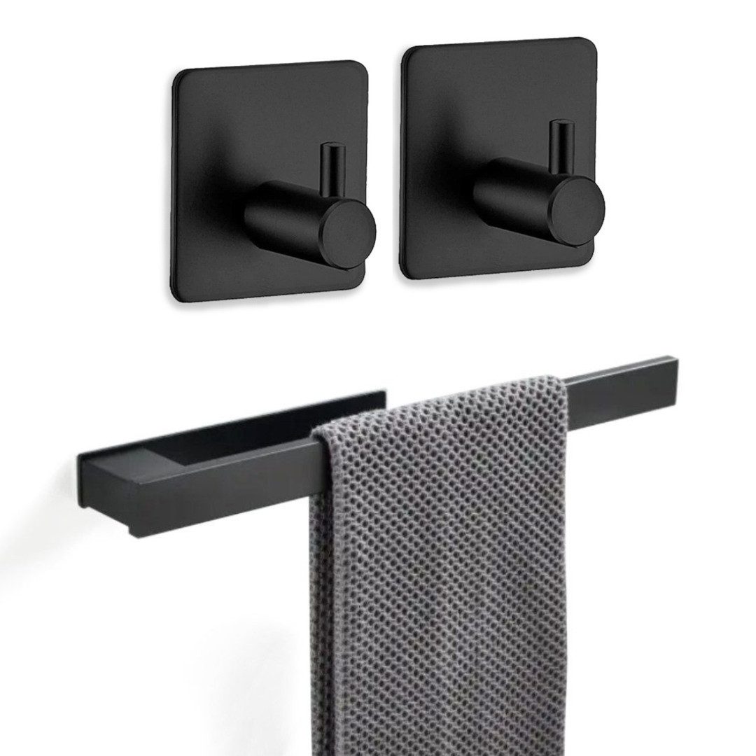 LIVINA HOME Handtuchhaken Handtuchhaken Haken selbstklebend, Handtuchhalter ohne Bohren, Badezimmer, Bad, Küche