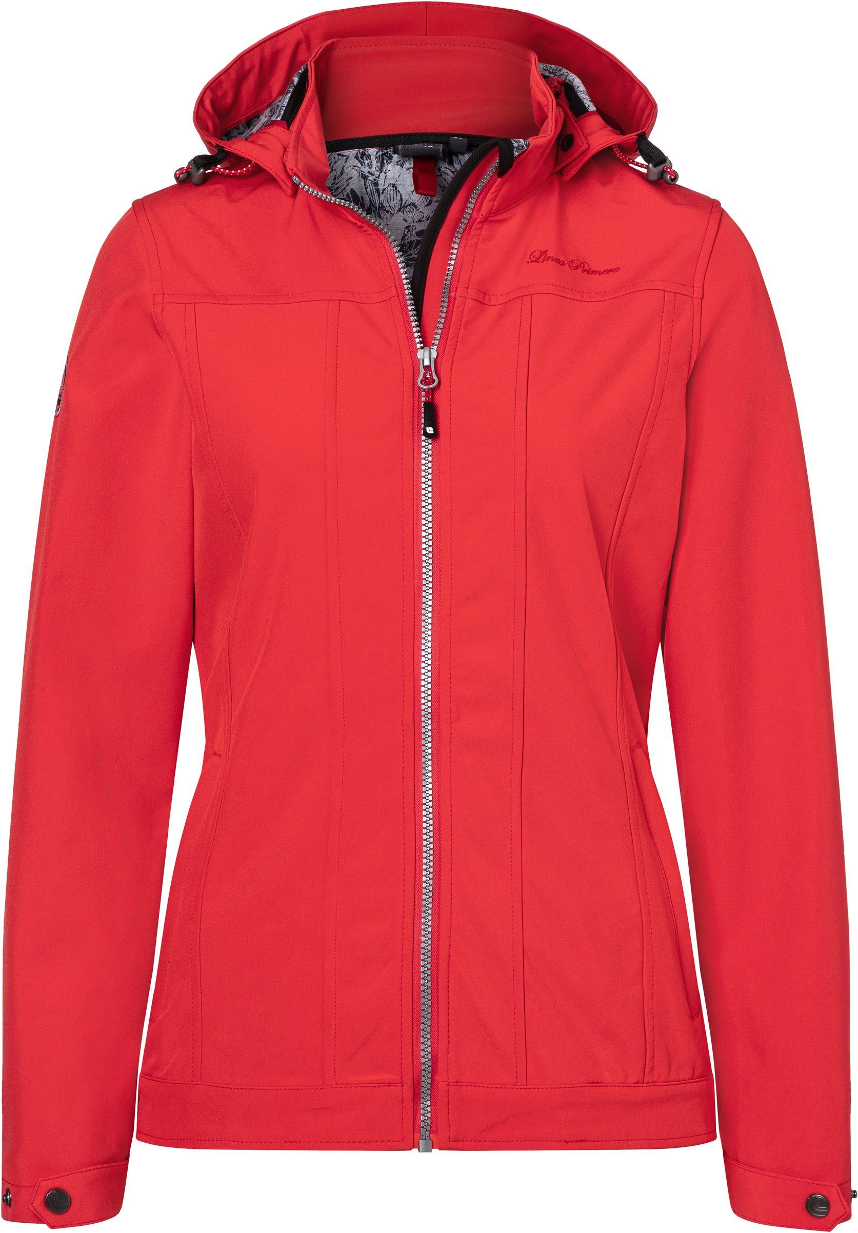 DEPROC Active Softshelljacke DECORAH PEAK WOMEN mit abnehmbarer Kapuze