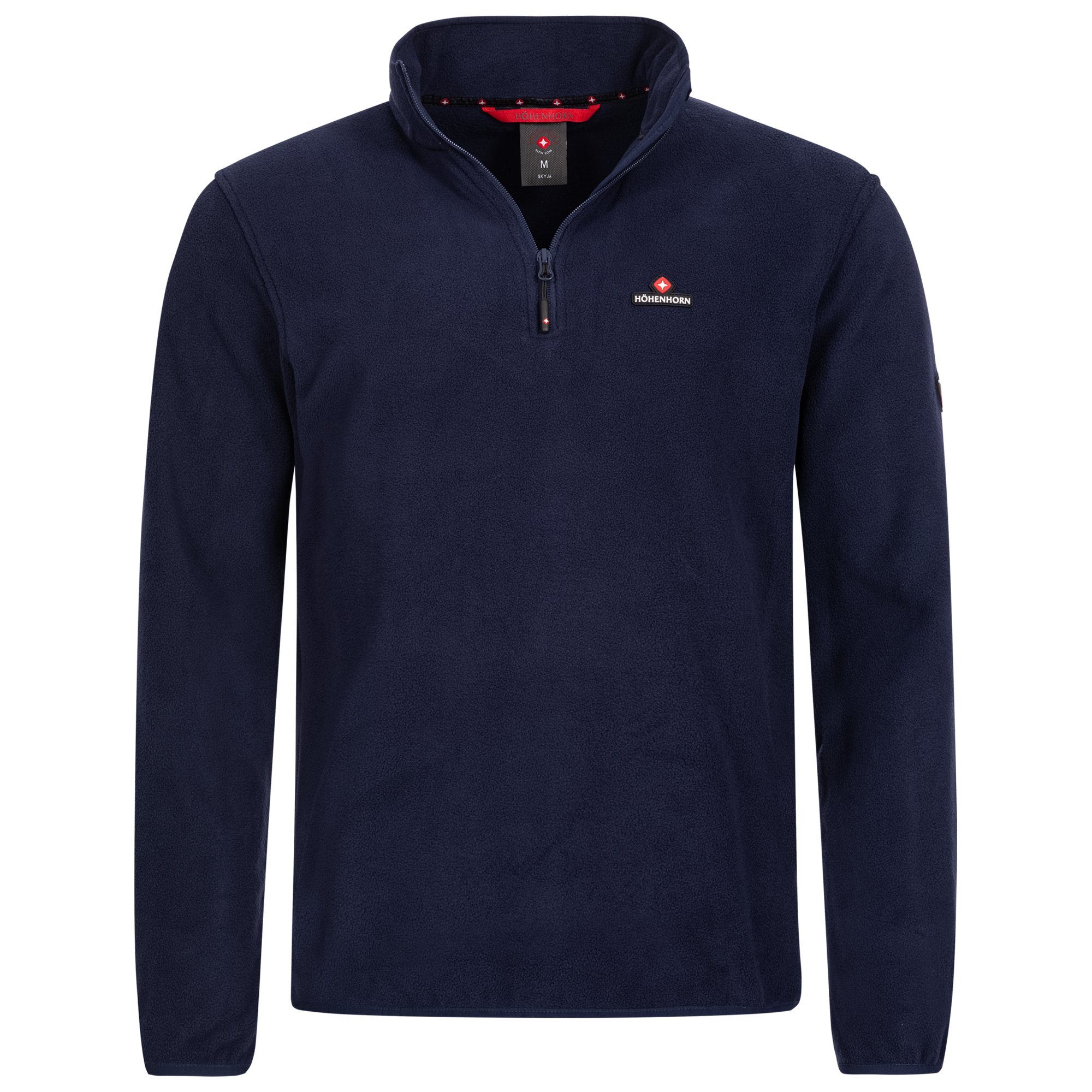 Höhenhorn Fleecepullover Skyja Herren Fleece Pullover für Männer Sweatshirt 1/4 Zip Microfleece
