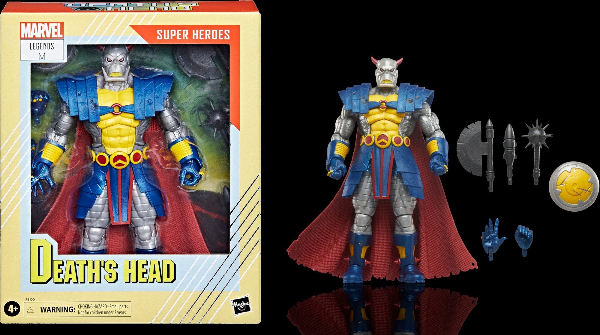 Actionfigur Marvel Legends Death's Head Deluxe Actionfigur Exclusive