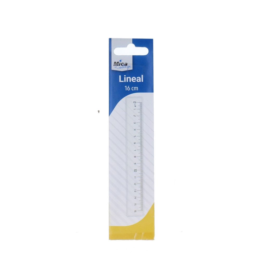 MICA Lineal Lineal - 16cm - transparent