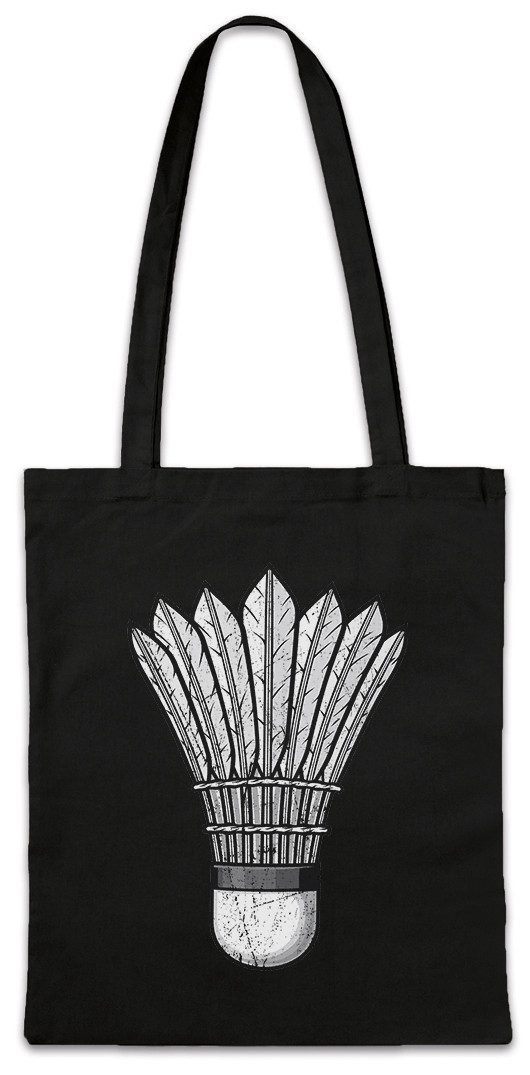 Beuteltasche Badminton Birdie Stofftasche Player Passion Love Addiction Spieler