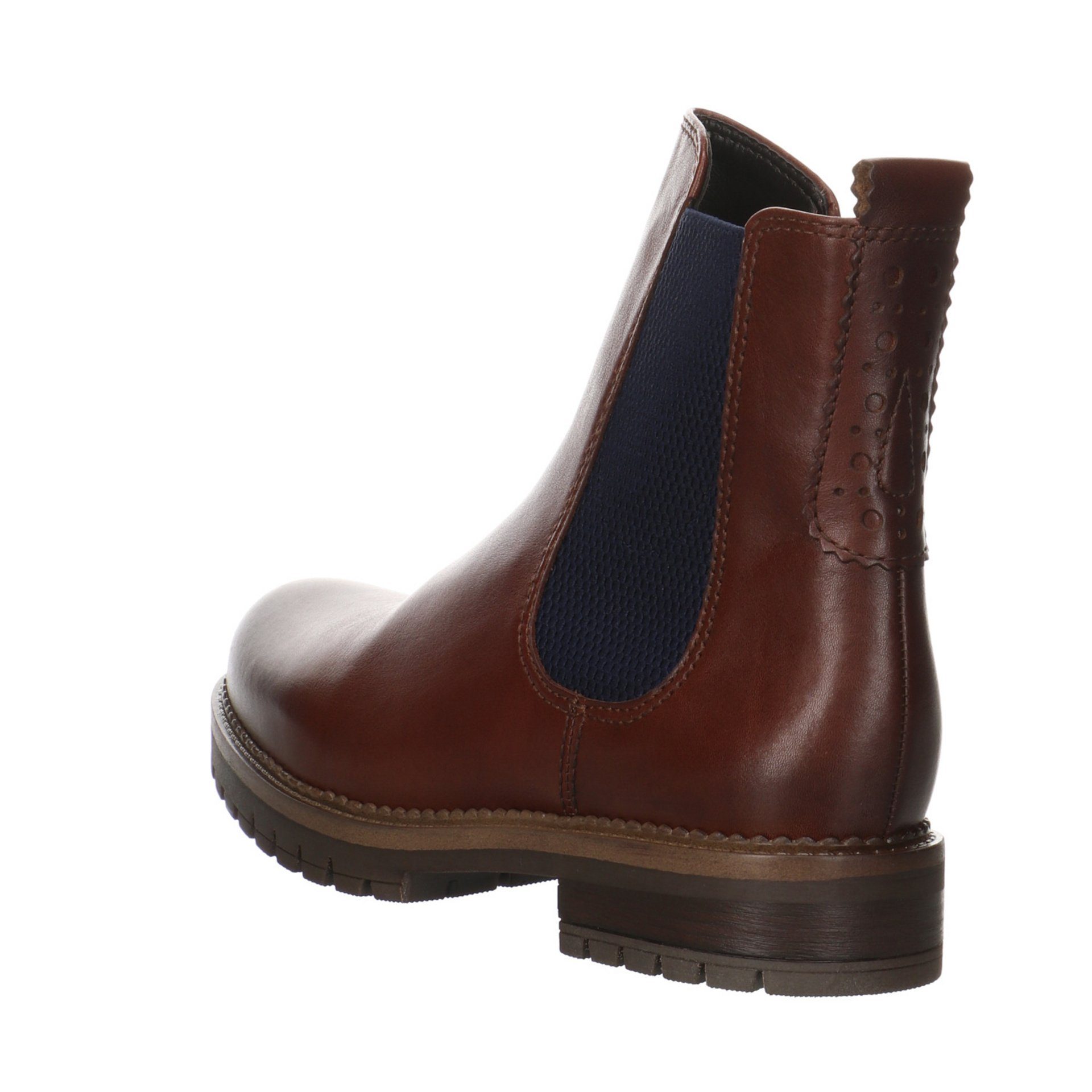 Gabor Damen Stiefel Schuhe Leder-/Textilkombination Stiefel Chelsea (river) sattel Boots