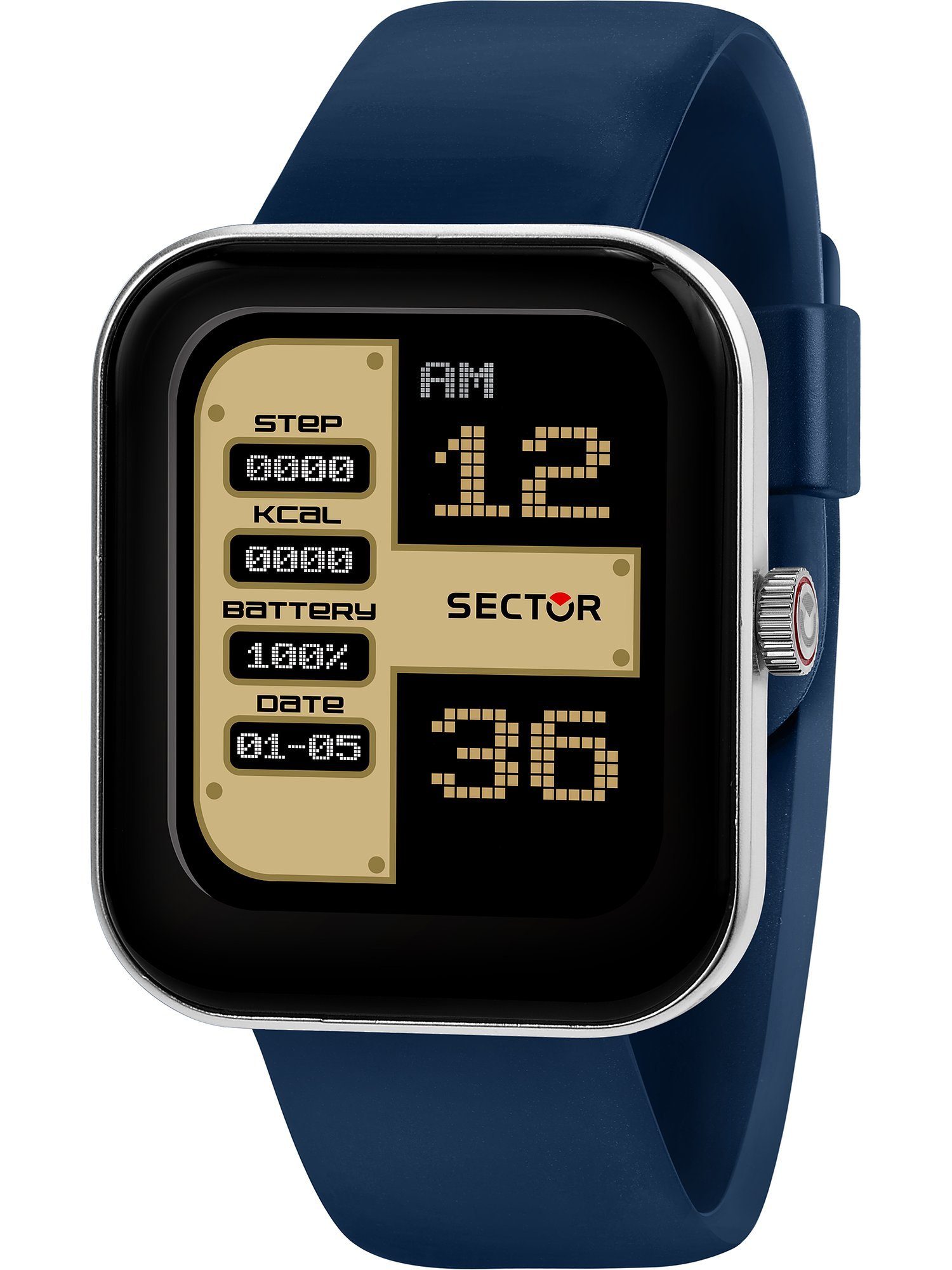 Sector Digitaluhr Sector Unisex-Smartwatch Digital Akku