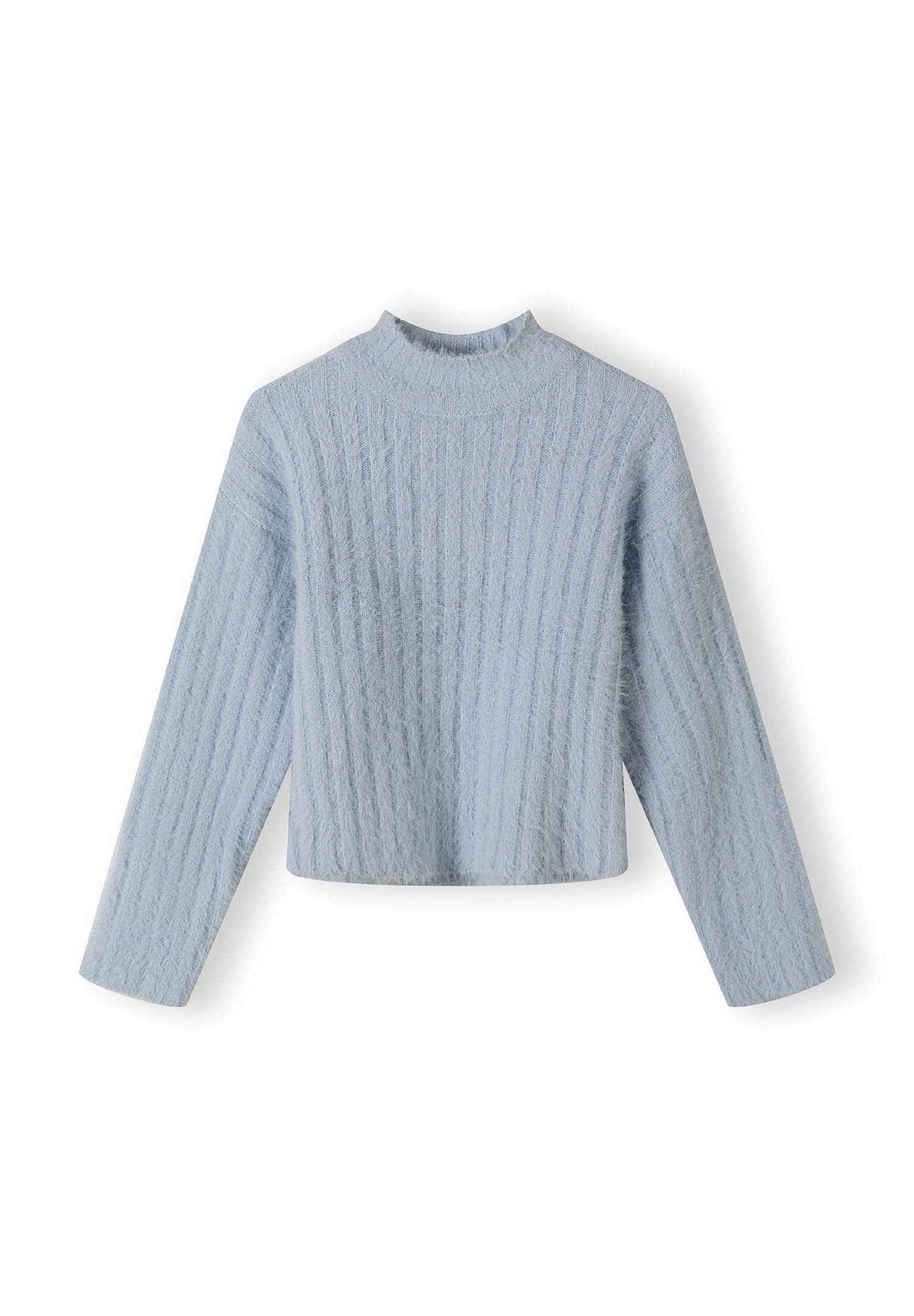 MINOTI Strickpullover Flauschiger Pullover mit Rundhalsausschnitt günstig online kaufen