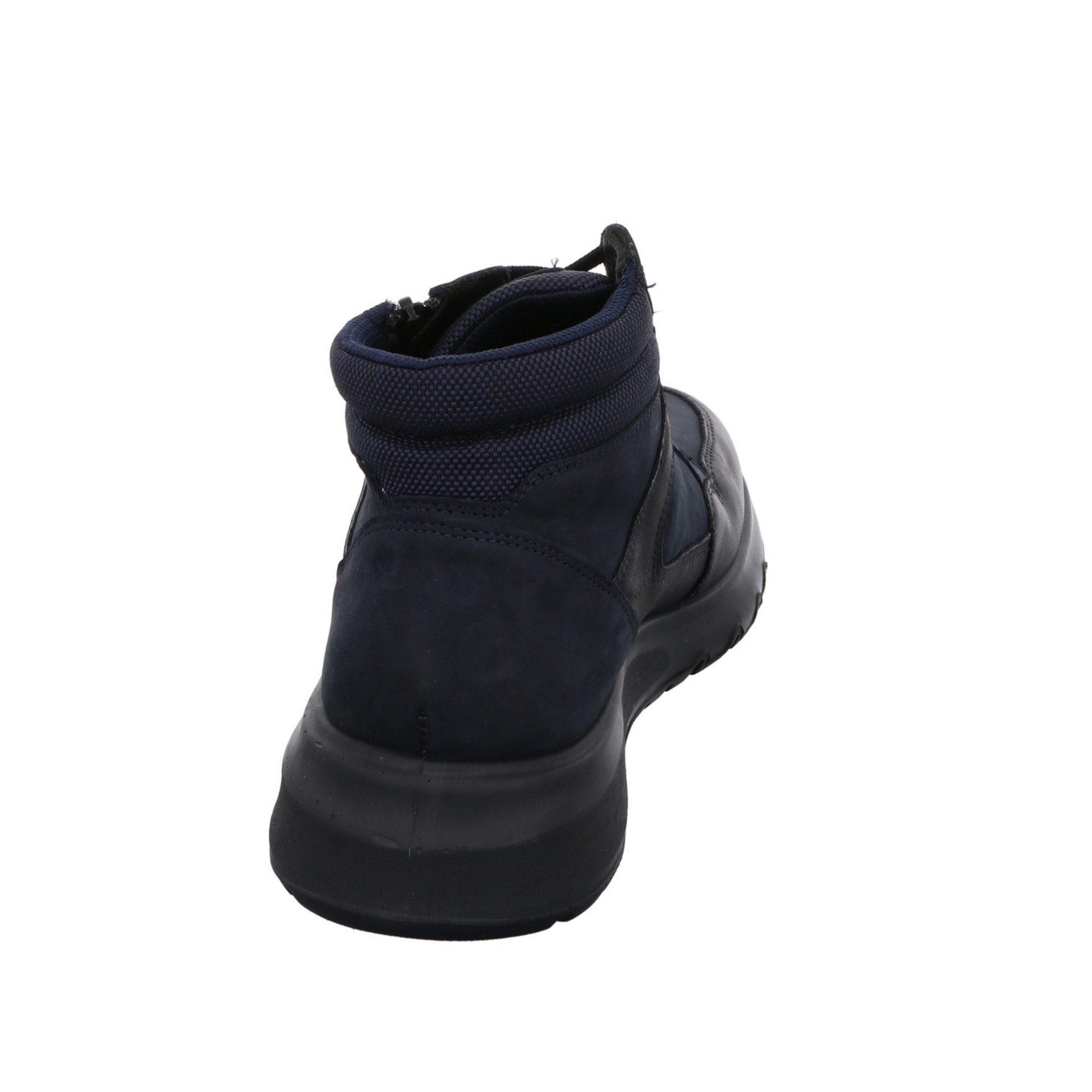 Arizona 046486 blau Winterstiefel Leder-/Textilkombination Ara Boots Herren Chelseaboots Schuhe