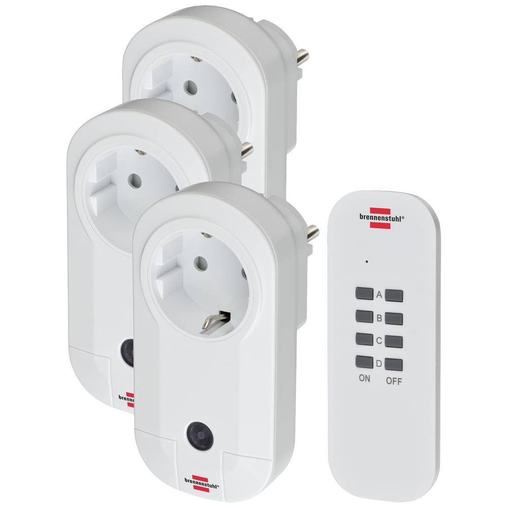 Funksteckdose Comfort-Line Funkschalt-Set IP20