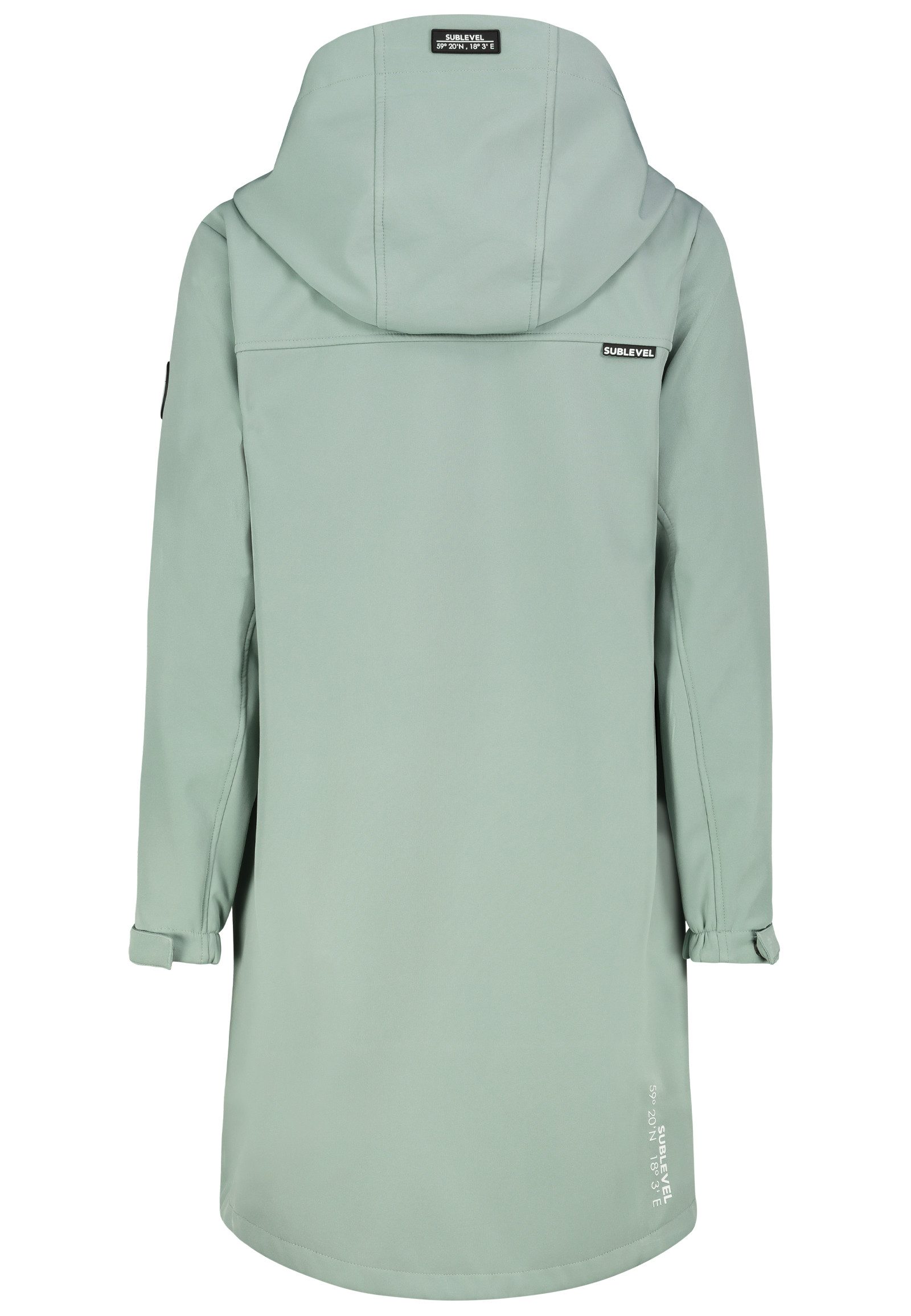 SUBLEVEL Softshellmantel Softshellmantel mit Innenfleece günstig online kaufen