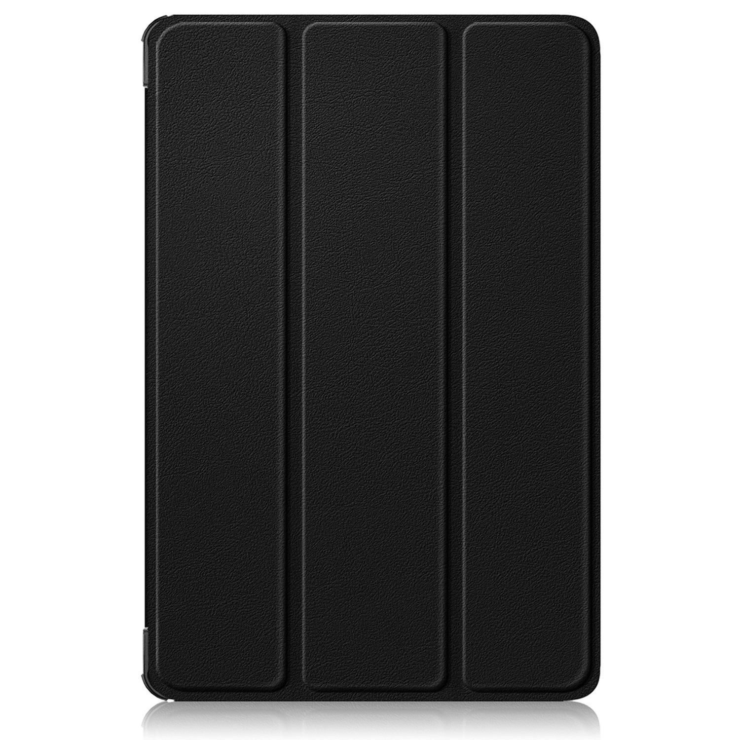 Wigento Tablet-Hülle 3folt Wake UP für Lenovo Idea Tab 11" Smart Cover Tasche Hülle Schwarz, 3-Fach Halterung, Kratzfest, Leicht
