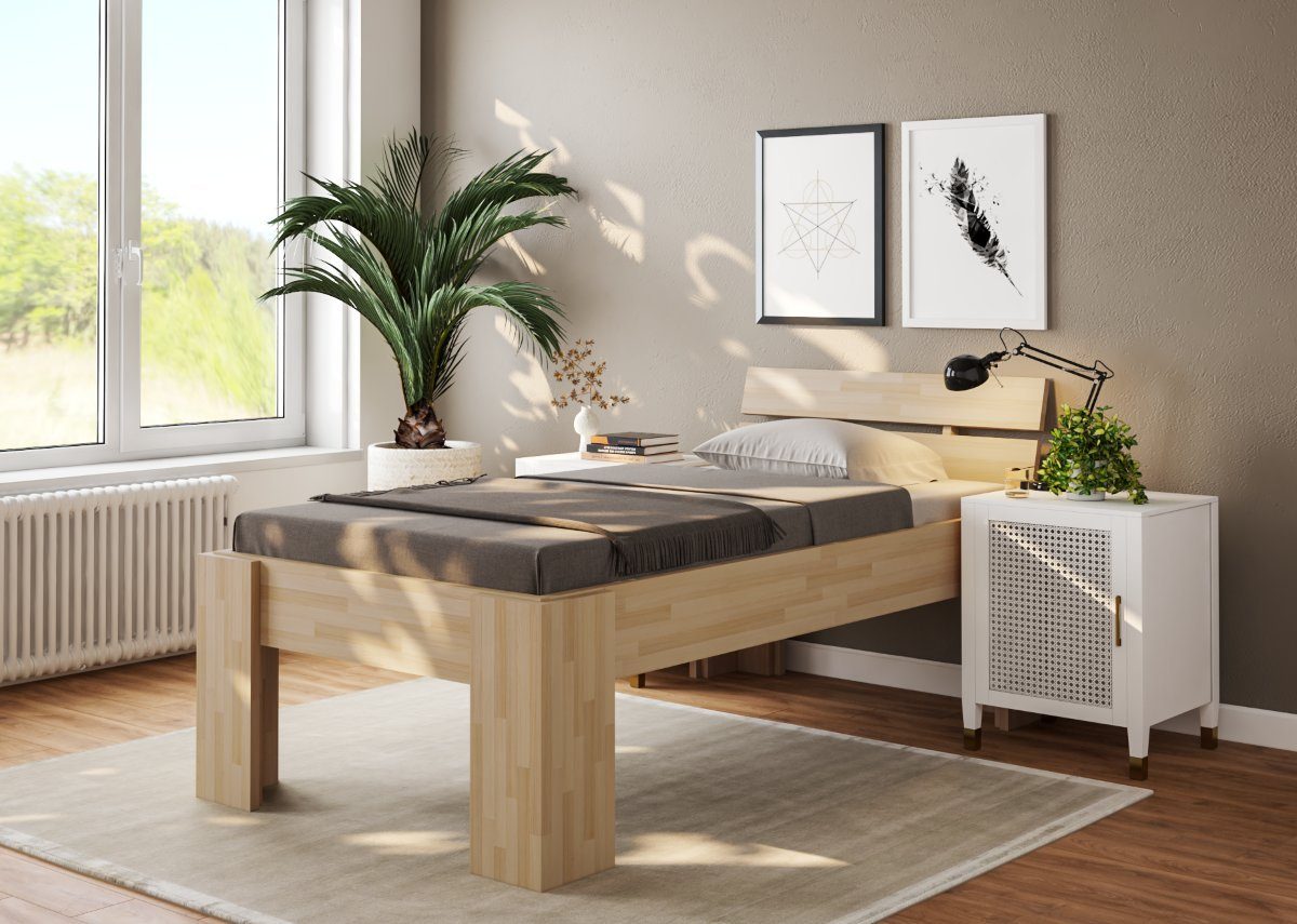 bv-vertrieb Bett Komfortbett Holzbett Senioren-Bett Buche günstig online kaufen
