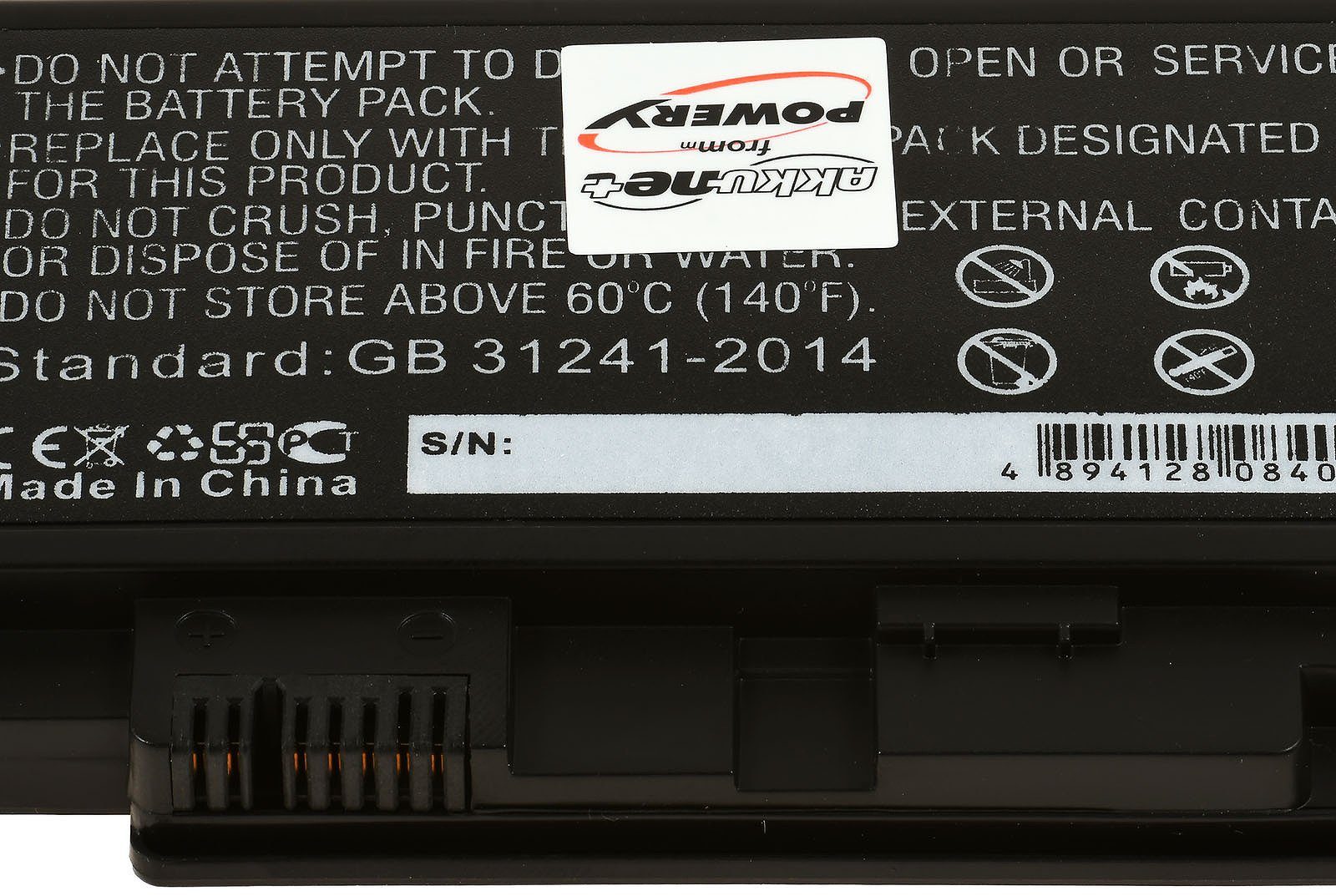 Powery Akku für Lenovo Typ V) ASM 42T4846 (11.1 mAh 3600 Laptop-Akku