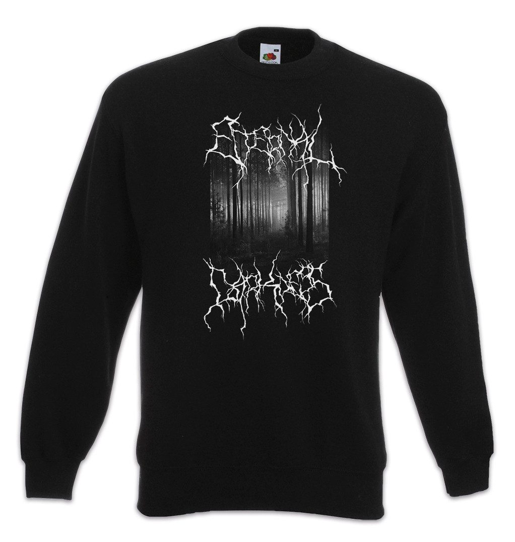 Urban Backwoods Sweatshirt Eternal Darkness Blackmetal Forest Sweatshirt Black Norwegian True (1-tlg) Norwegian Forest Death Deathmetal