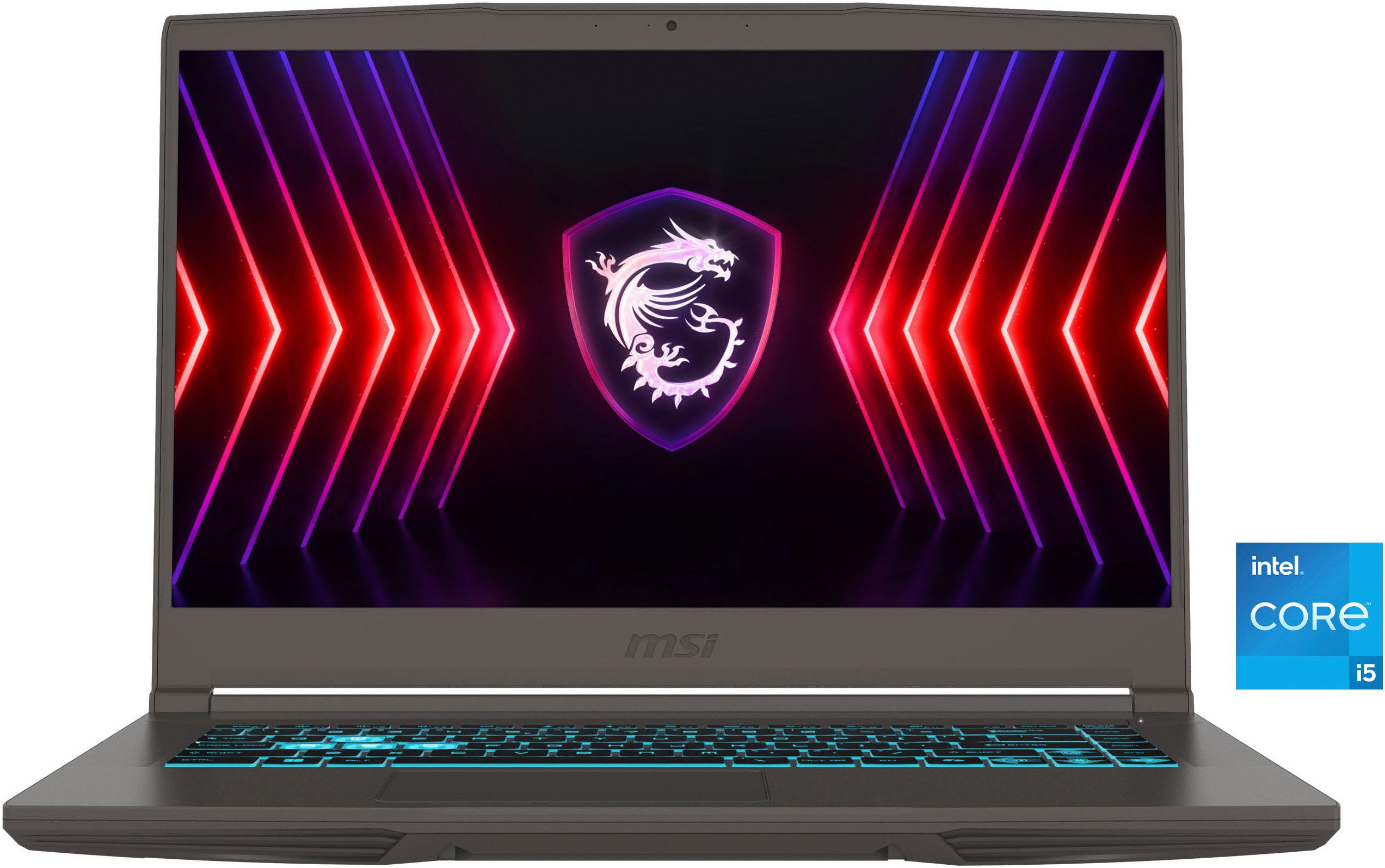 MSI Thin 15 B13UC-3040 Gaming-Notebook (39,6 cm/15,6 Zoll, Intel Core i5 13420H, GeForce RTX 3050, 16 GB, 512 GB SSD)