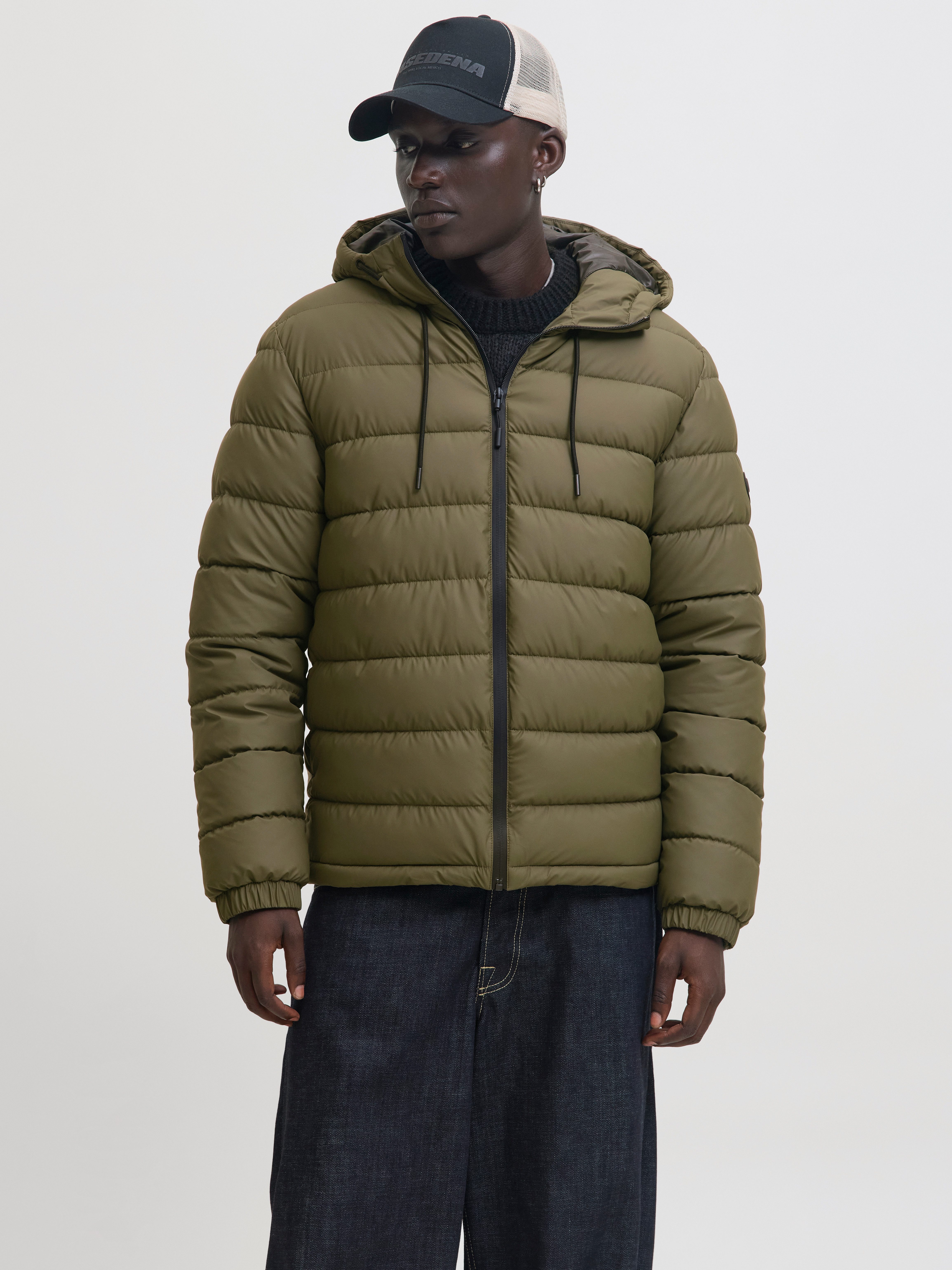 Steppjacke JCOPOINT PU PUFFER JACKET BF