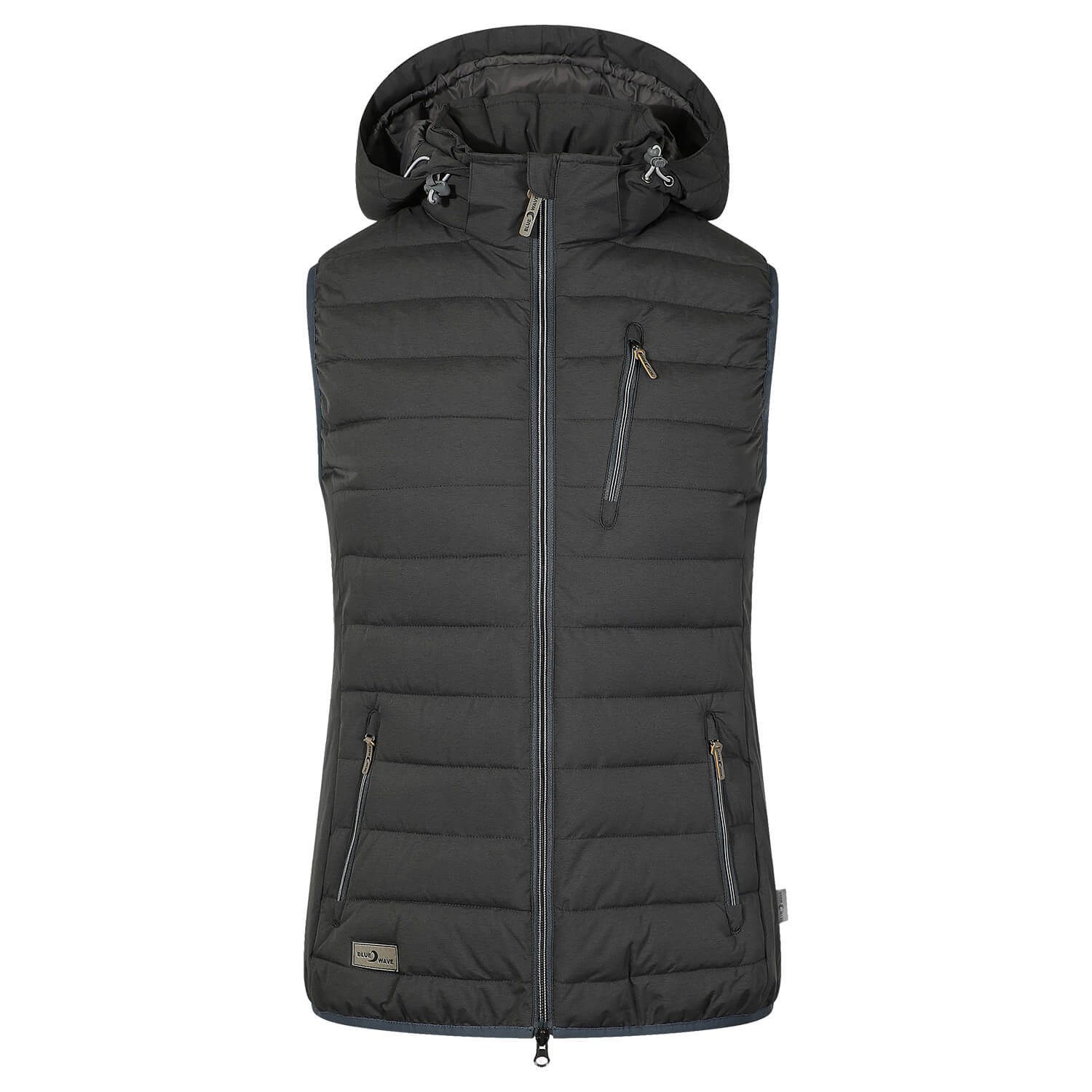 Blue Wave Steppweste Damen Weste Ina Daunen-Optik - Gesteppte Kapuzenweste günstig online kaufen