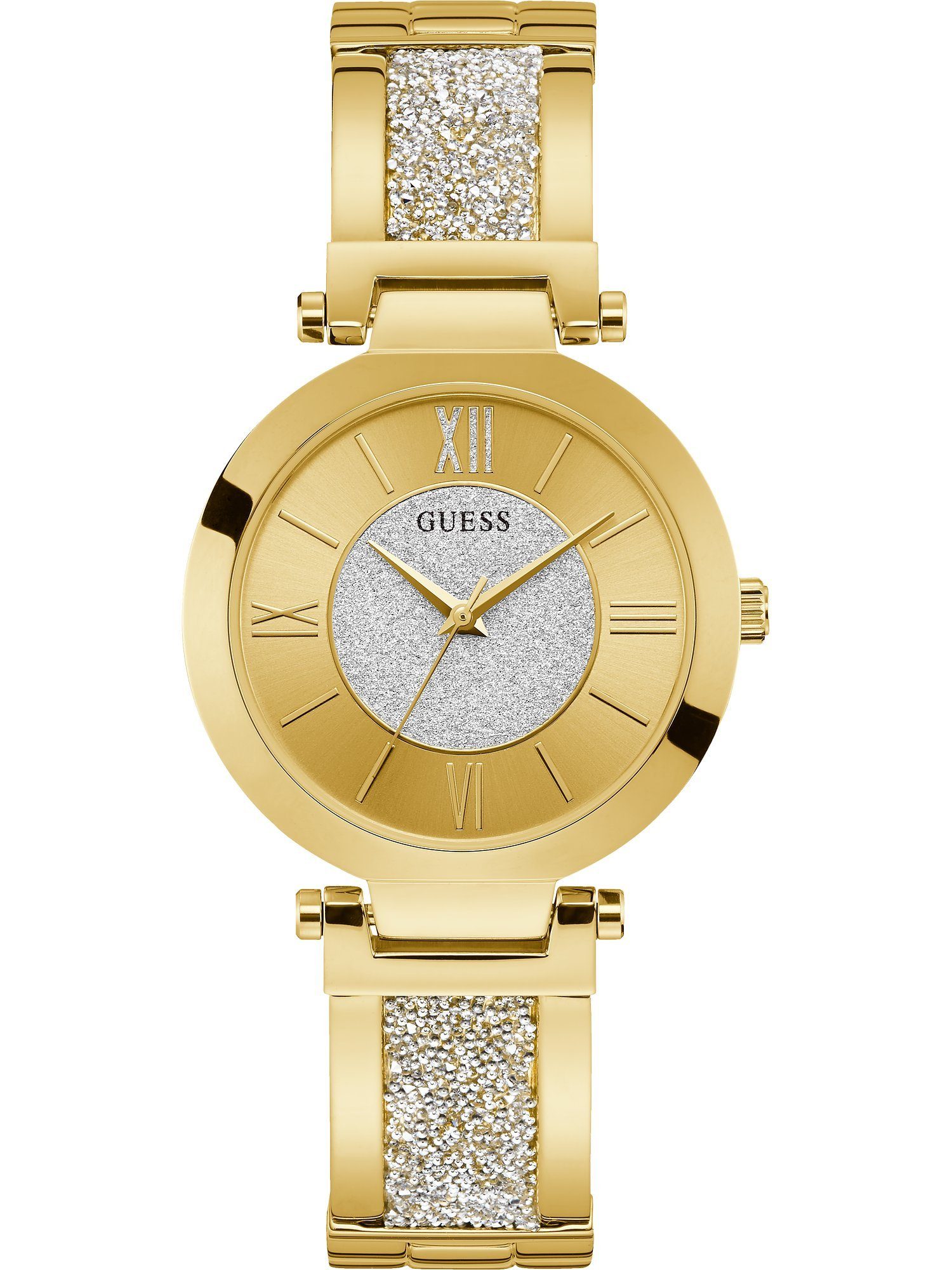 Guess Quarzuhr Guess Damen-Uhren Analog Quarz