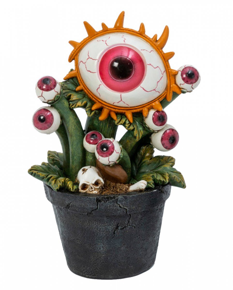 Horror-Shop Dekofigur »Leuchtende Augapfel Halloween Pflanze aus Kunstste«