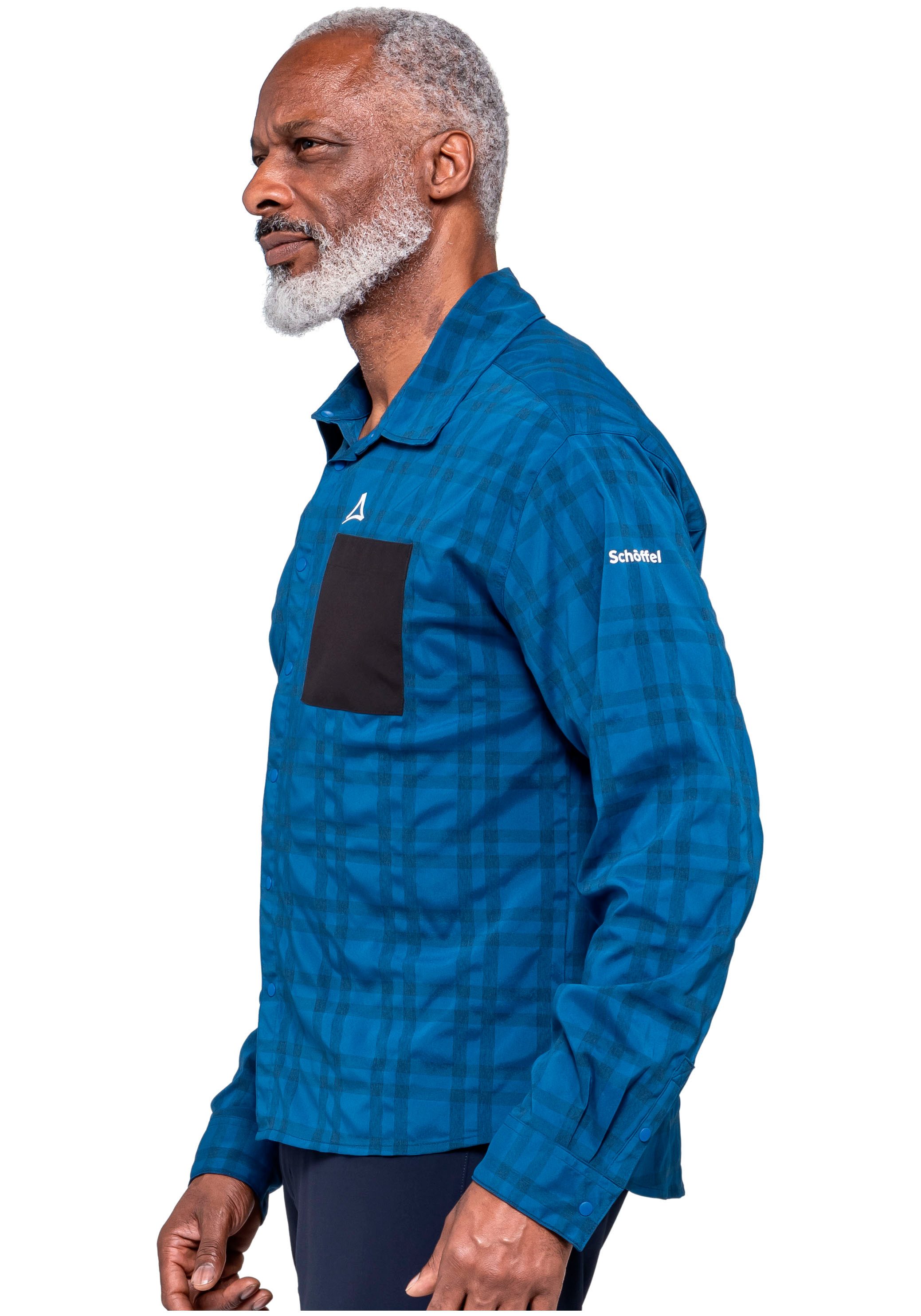 Schöffel Funktionshemd mit langen Ärmeln, aus Polyester, Nylon und Elasthan günstig online kaufen