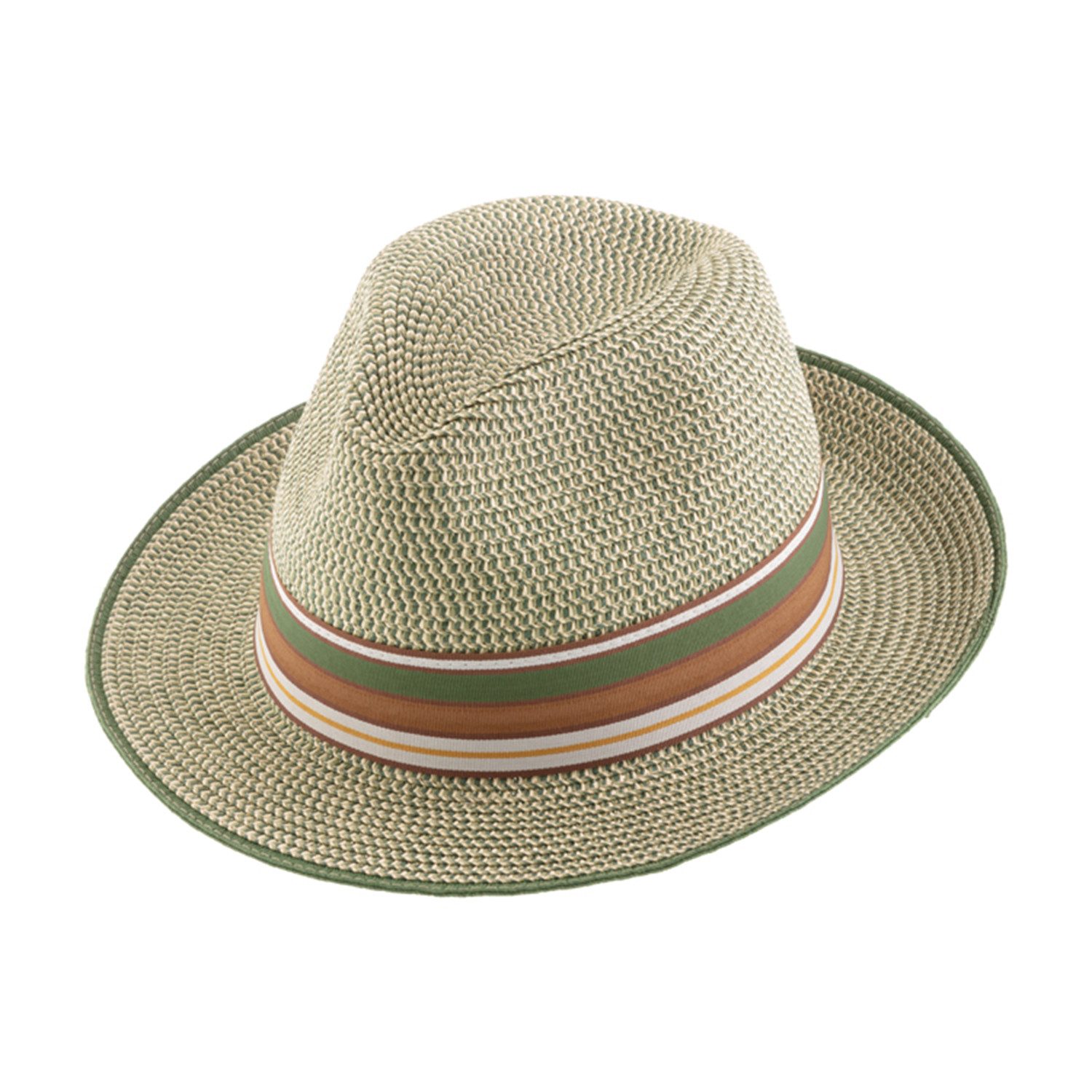 Fiebig Strohhut Knautschbarer Papierhut Fedora