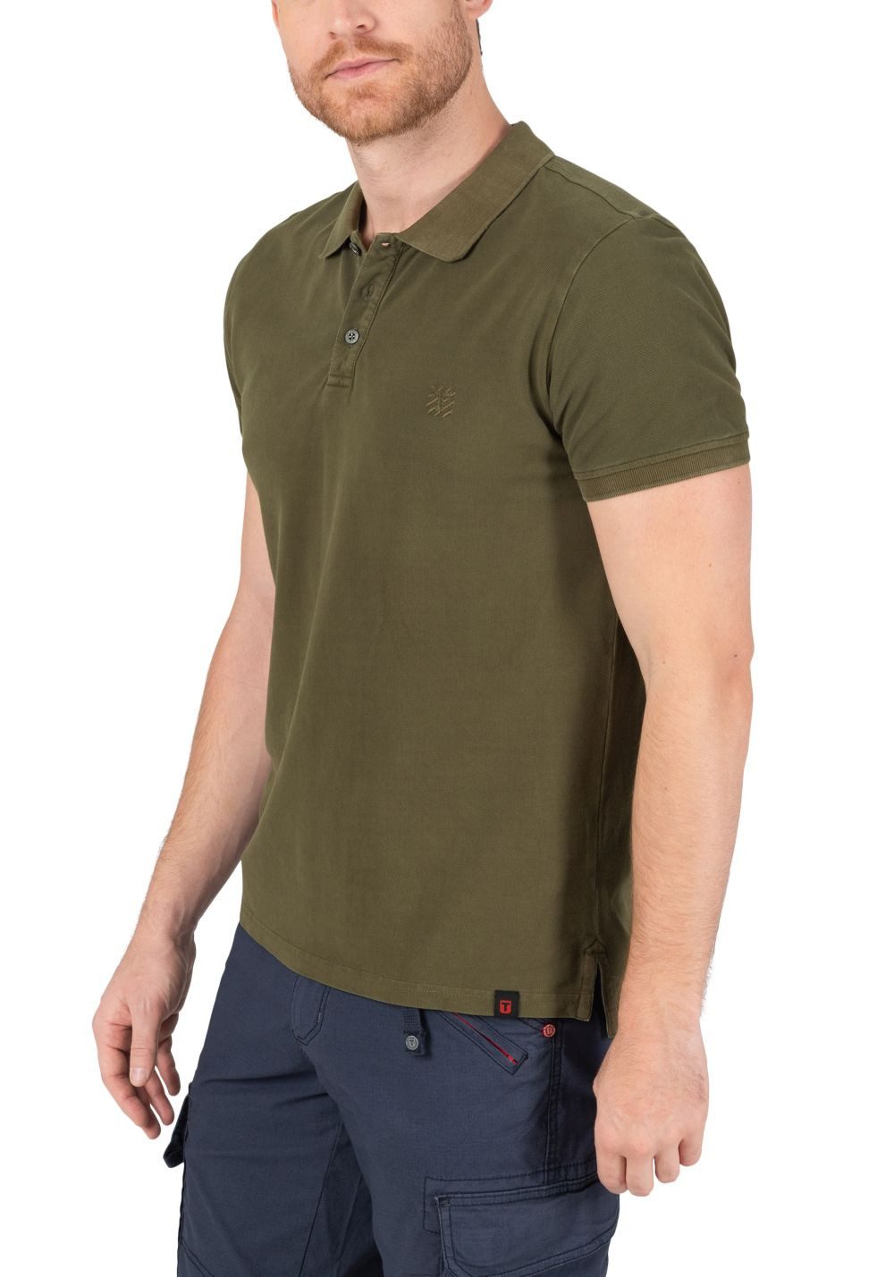 TIMEZONE Herren Poloshirt GARMENT DYE POLOSHIRT - Regular Fit günstig online kaufen