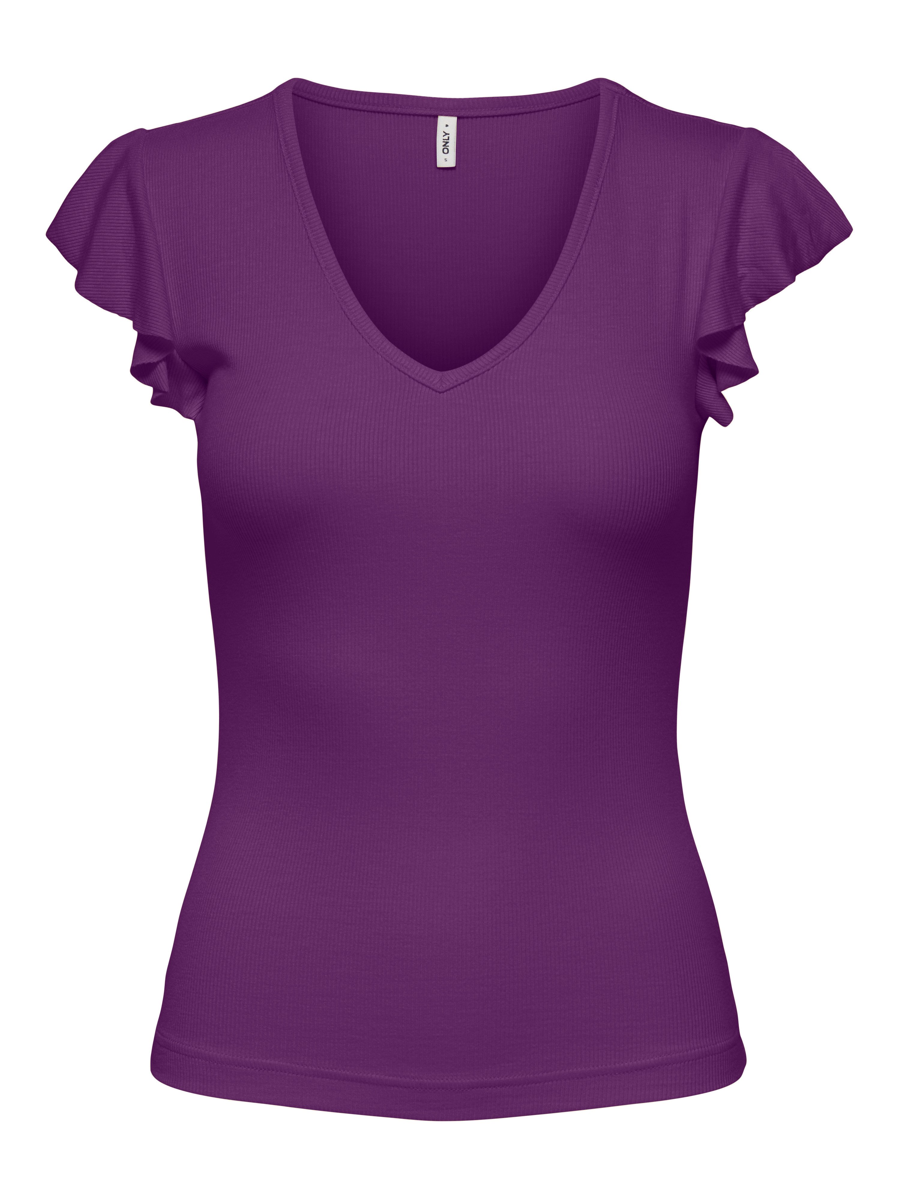 V-Shirt ONLBELIA – V-Ausschnitt für femininen Sommerkomfort