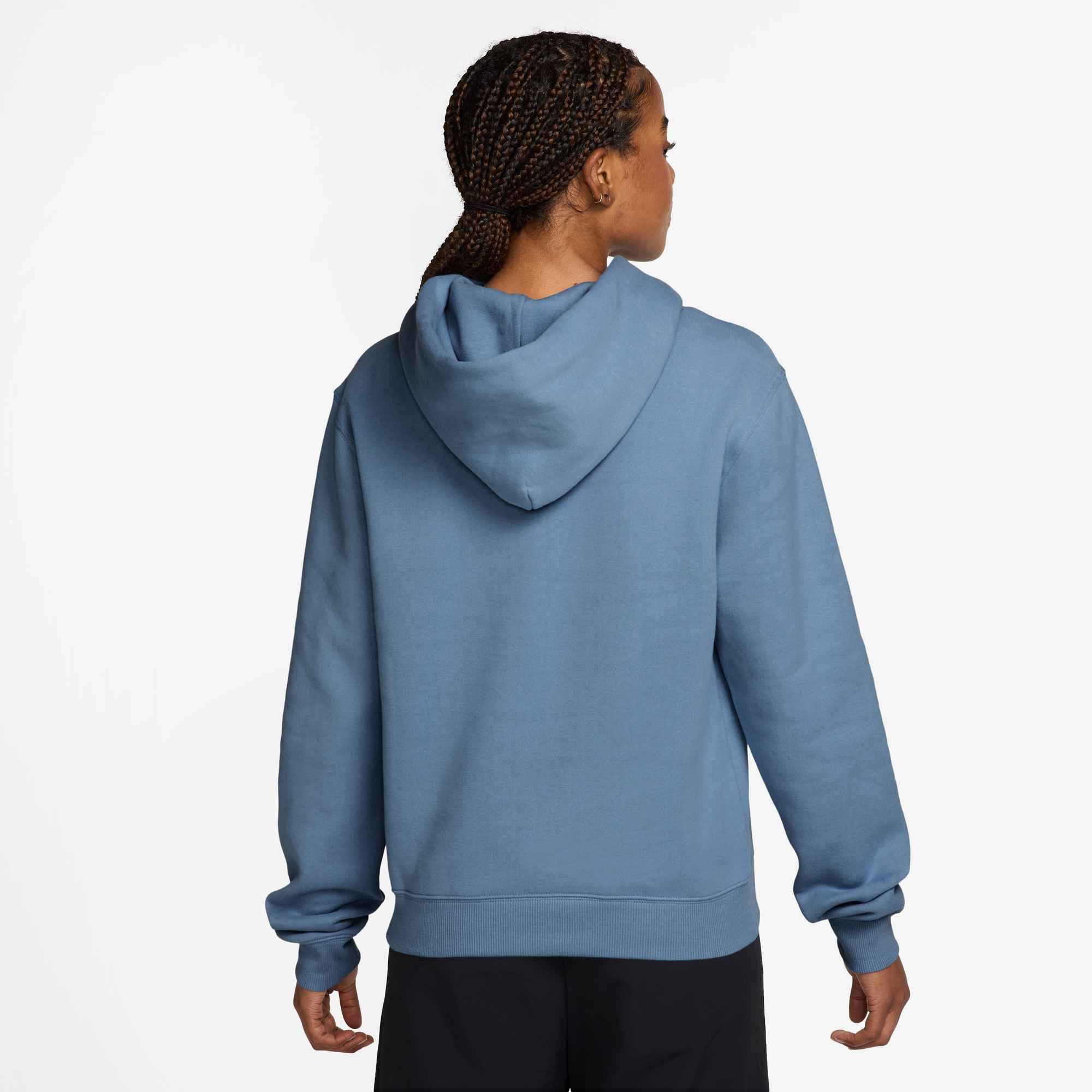 Nike Sportswear Kapuzensweatshirt W NK STDO FLC MW STD PO HDY mit Kapuze, Langarm, aus angerauter Sweatware, Basic-Passform