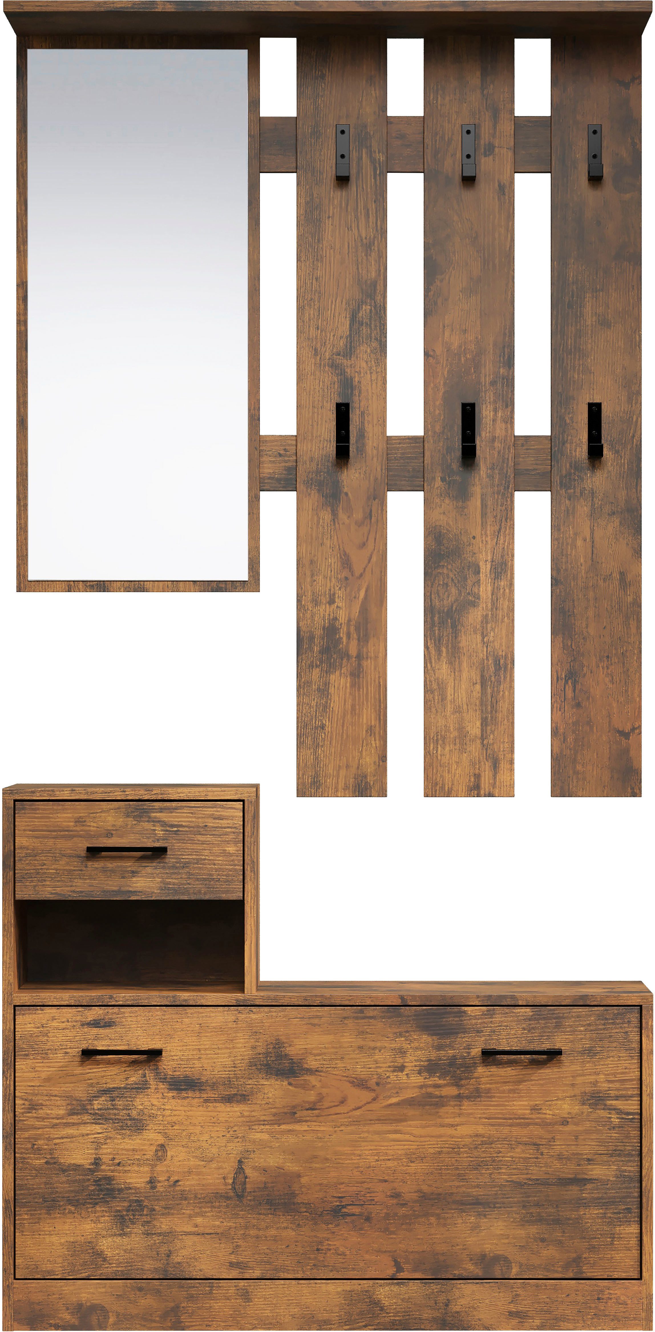 INOSIGN Garderobe Basel (1 St), Kompaktgarderobe - Schuhkipper, Paneel und günstig online kaufen