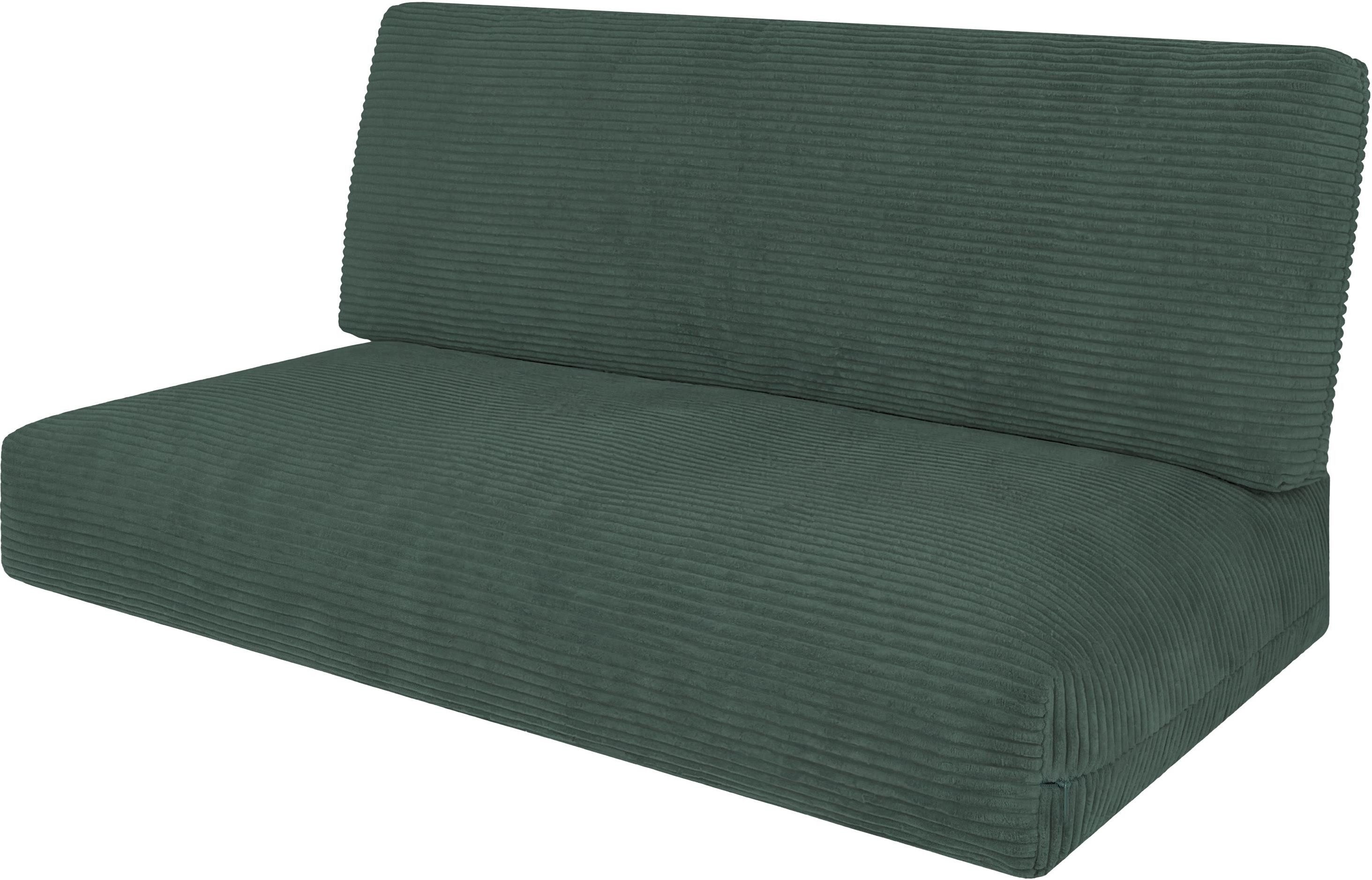 Aspero Kissenbezug Palettenkissenbezüge 2-teilig aus Streifen-Flanell, 2-teilige Bezüge für Palettenkissen
