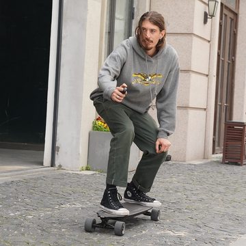 COOL AND FUN E-Skates »Elektro Skateboard Elektrisches Longboard mit Fernbedienung«, E-skateboard für Erwachsene, Jugendliche und Anfänger, 400W Motor