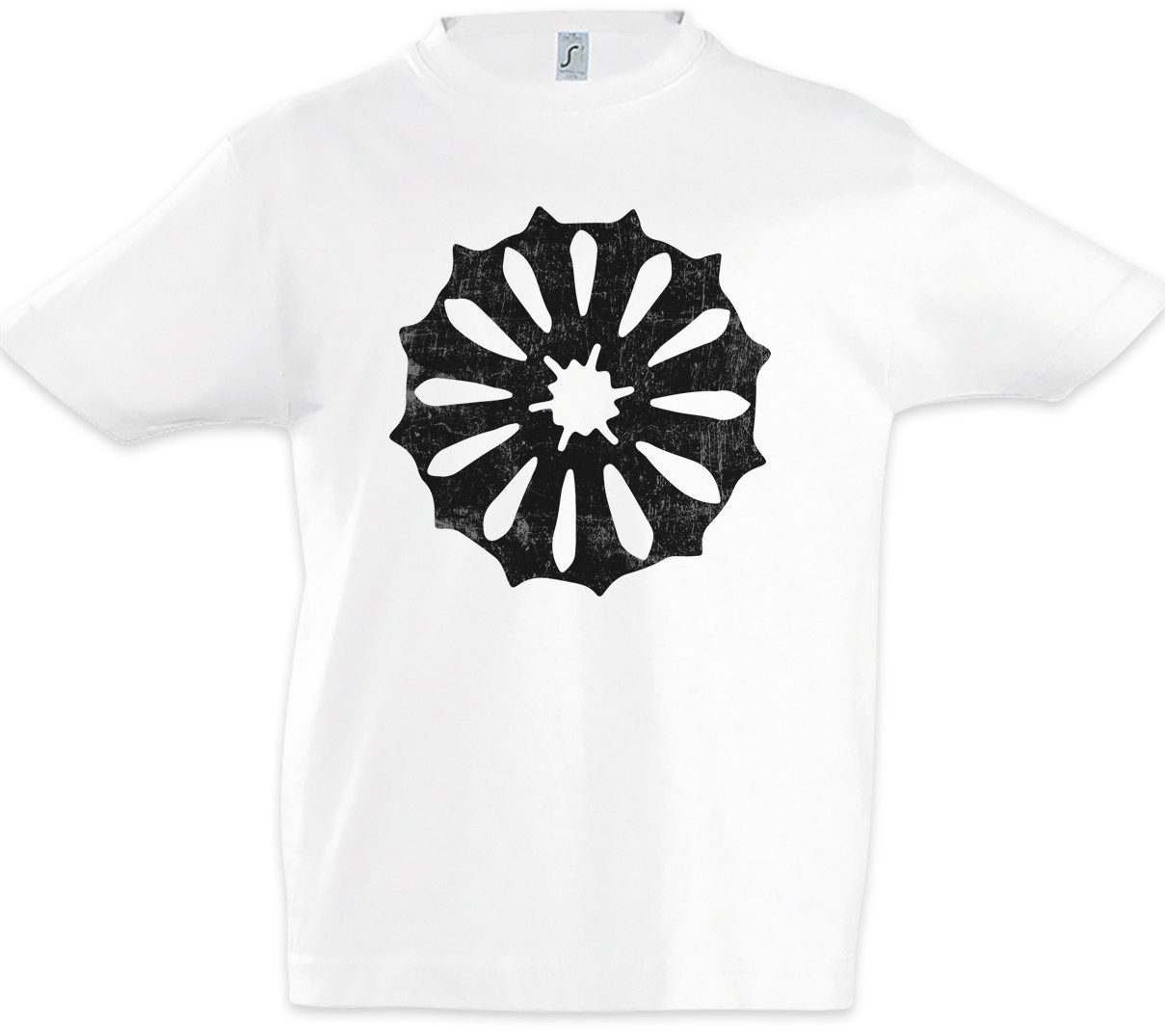 Print-Shirt Jumios Symbol Kinder T-Shirt Insigna Sign Zeichen Estland Logo Estisch
