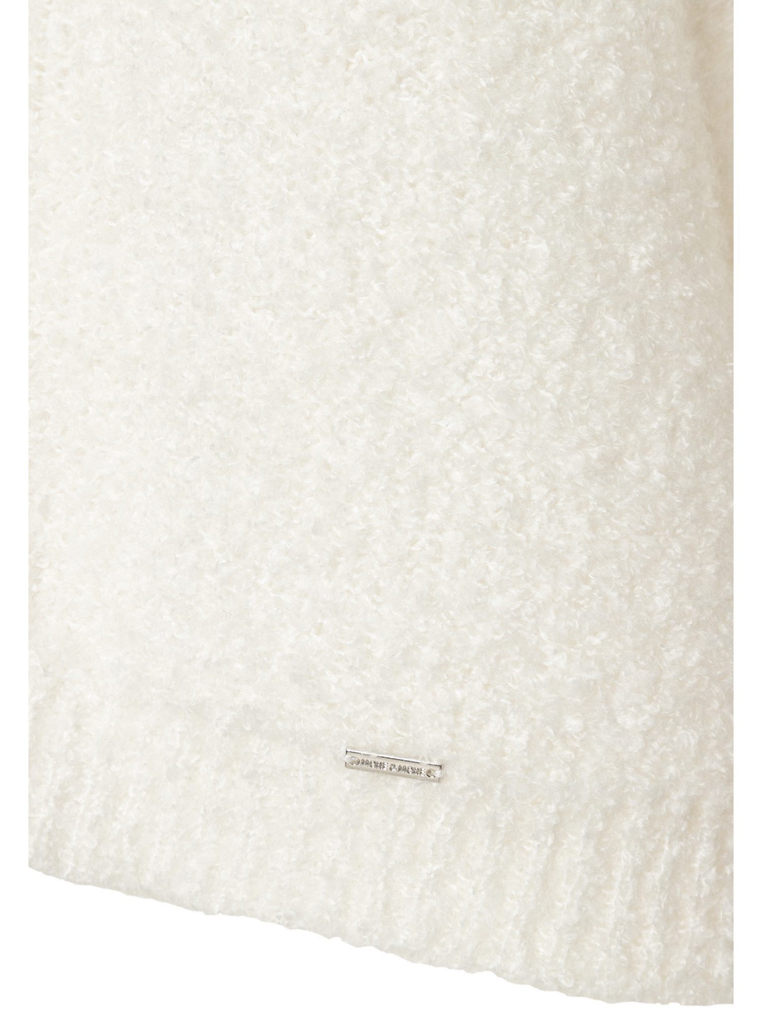 MORE&MORE Rundhalspullover Rundhalspullover mit Bouclé-Struktur