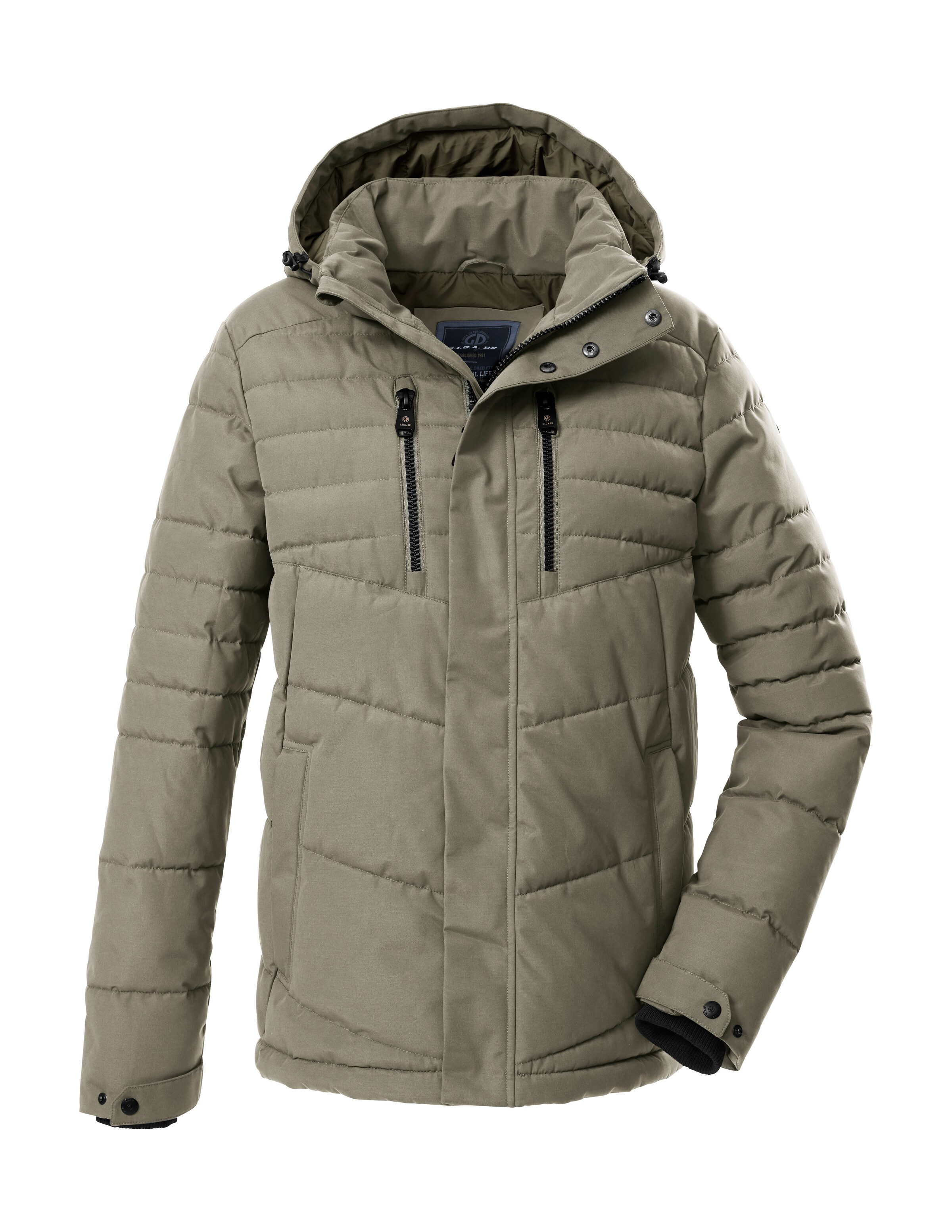 G.I.G.A. DX by killtec Steppjacke GW 69 MN QLTD JCKT Wasserabweisende Herrenjacke, 8.000 mm Wassersäule, abnehmbare Kapuze