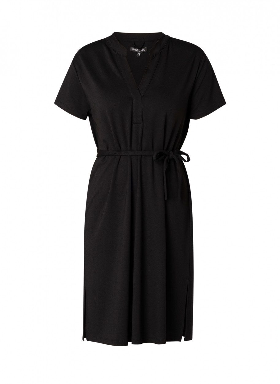 Base Level Sommerkleid YEN mit Bindegürtel
