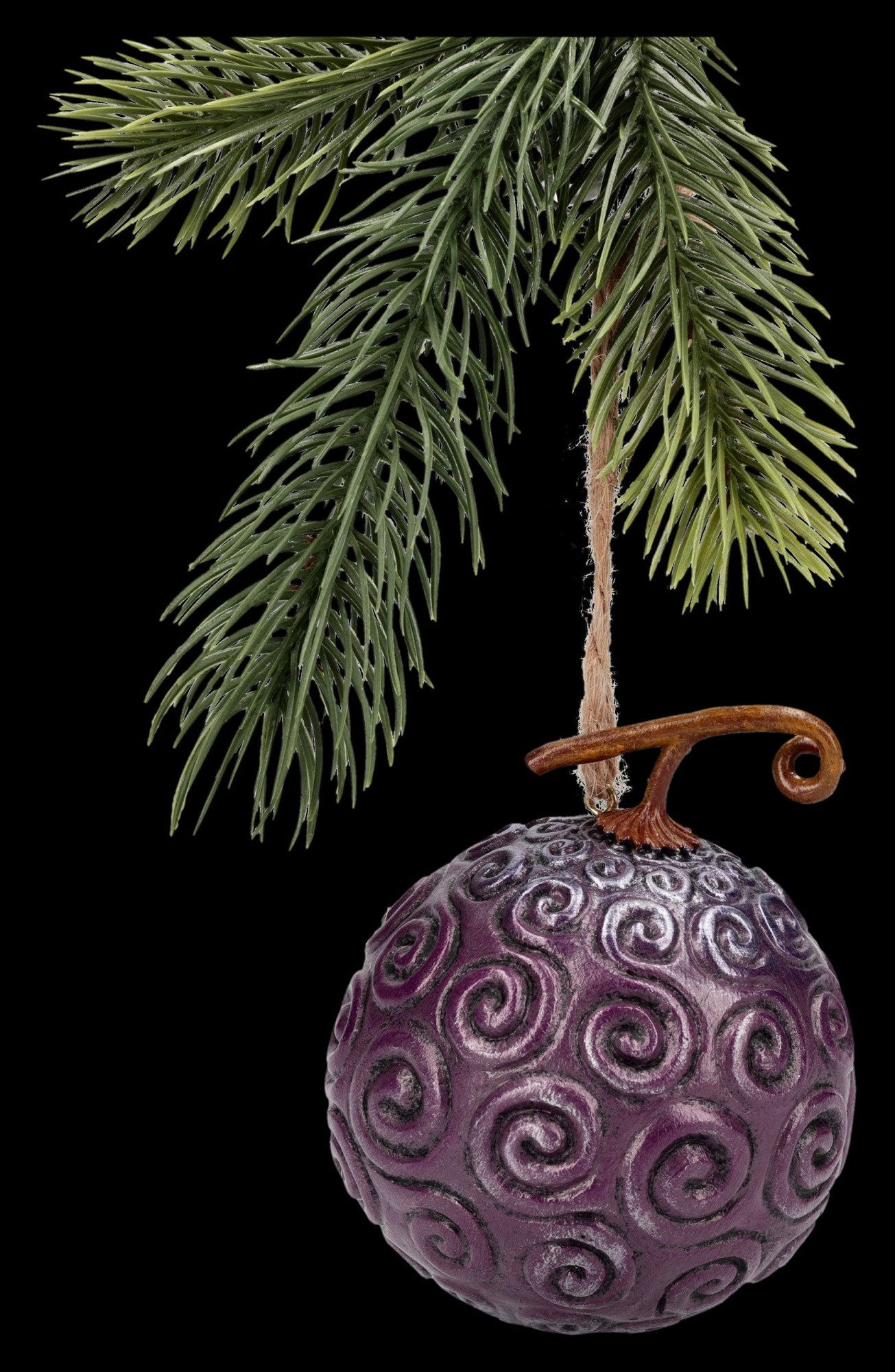 Figuren Shop GmbH Christbaumschmuck One Piece Christbaumschmuck – Devil Fruit Anhänger Figur 8 cm Deko (1-tlg)