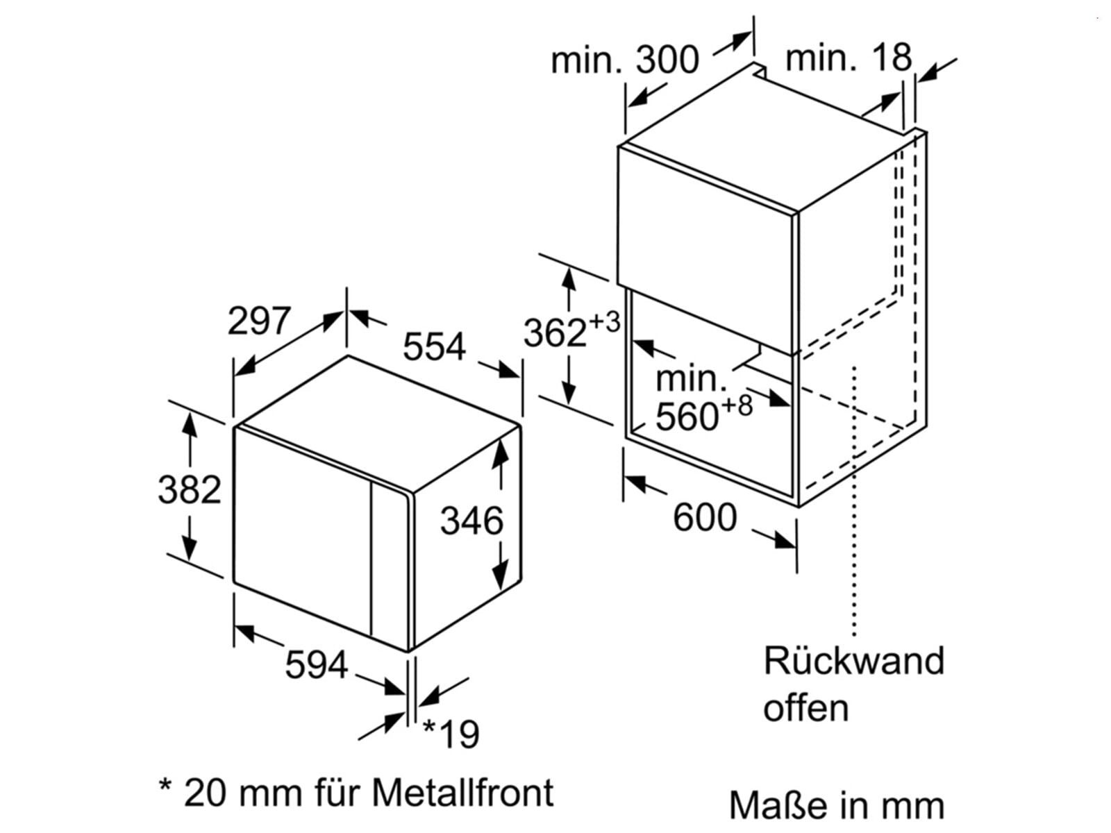 BOSCH Einbau-Mikrowelle - Bild 2